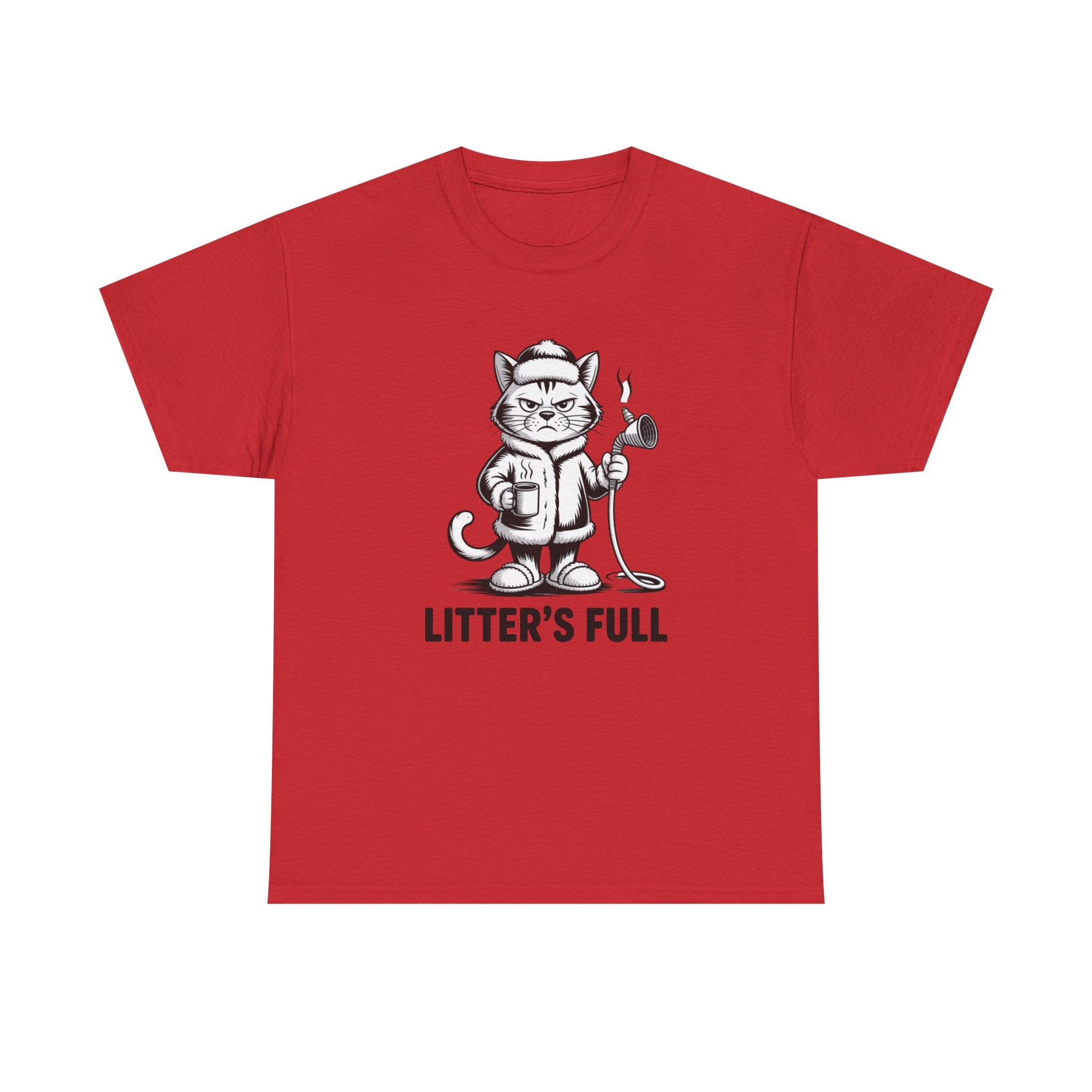 Cat Litter's Full Tee — Funny Cat Graphic T-Shirt