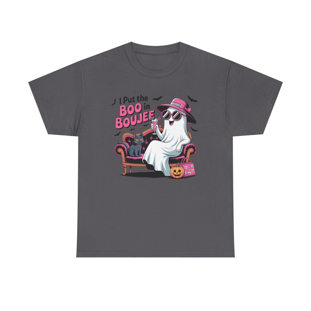 I Put the Boo in Boujee Ghost T-Shirt — Funny Halloween Chic Tee