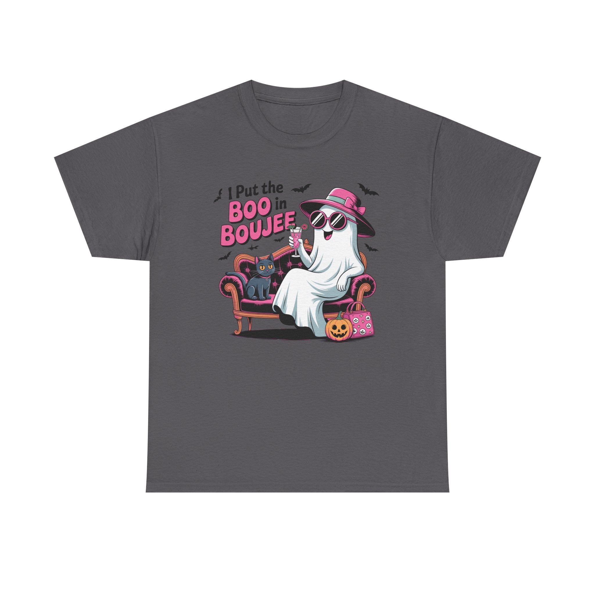 I Put the Boo in Boujee Ghost T-Shirt — Funny Halloween Chic Tee