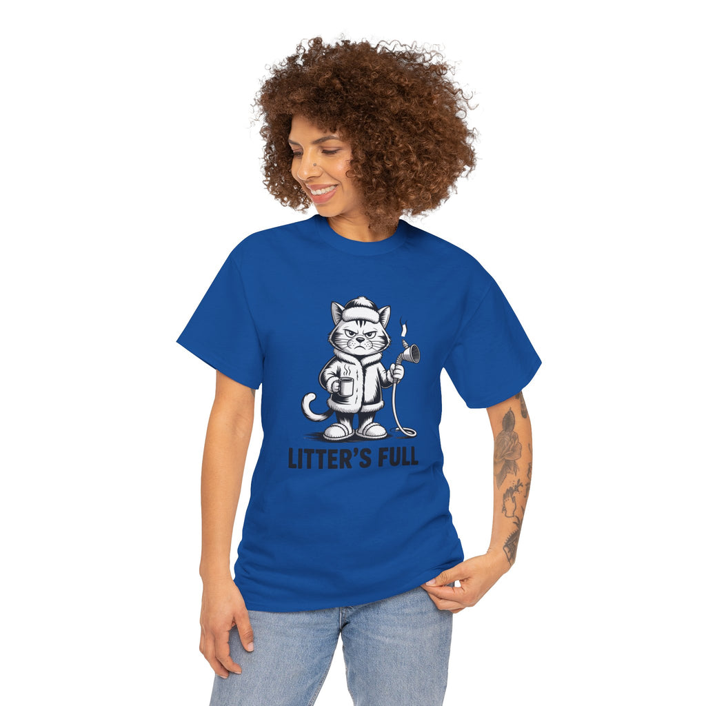 Cat Litter's Full Tee — Funny Cat Graphic T-Shirt