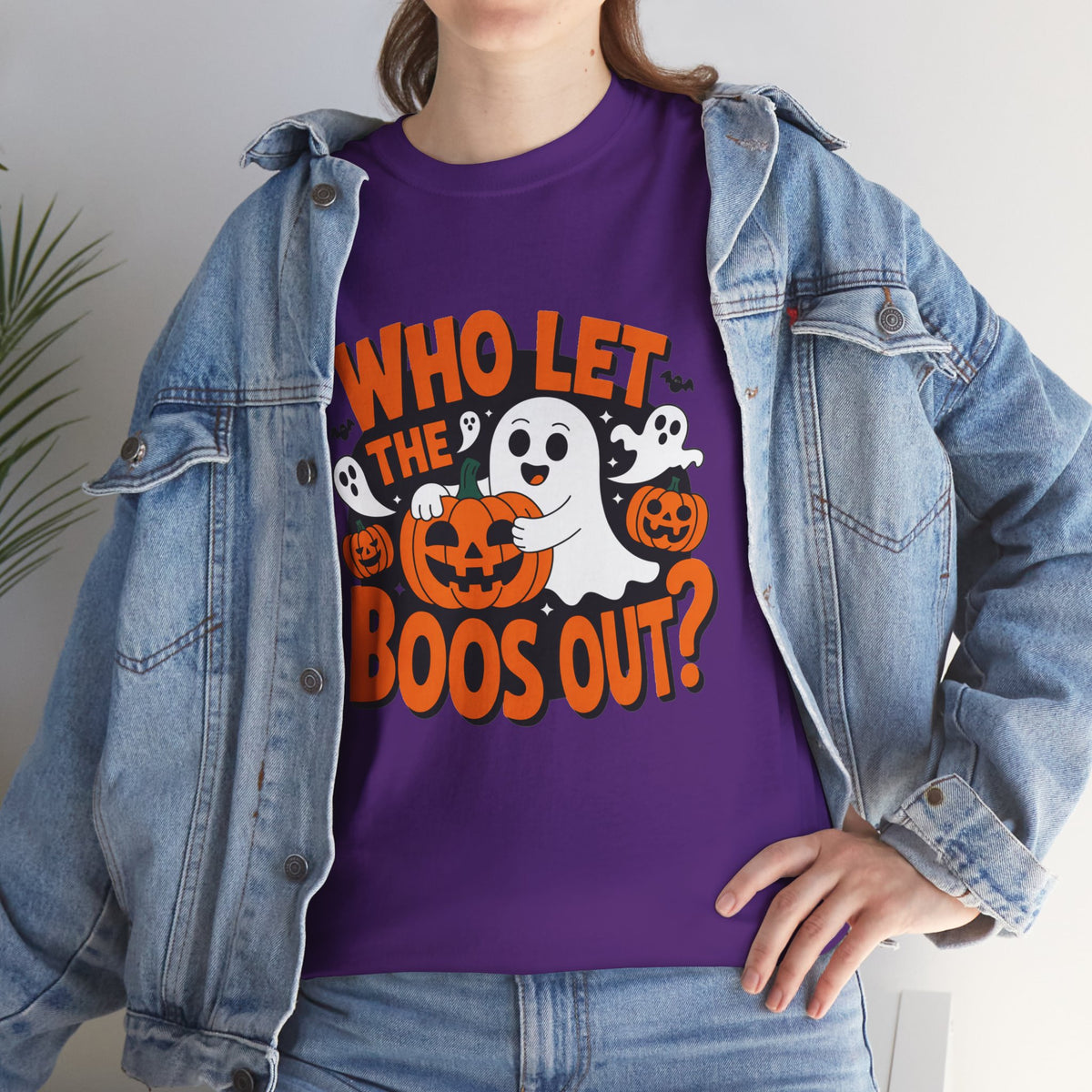 Halloween 'Who Let the Boos Out?' T-Shirt