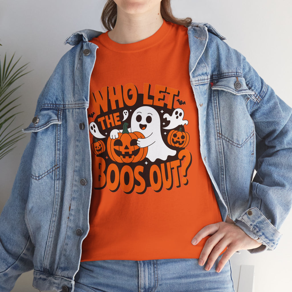 Halloween 'Who Let the Boos Out?' T-Shirt