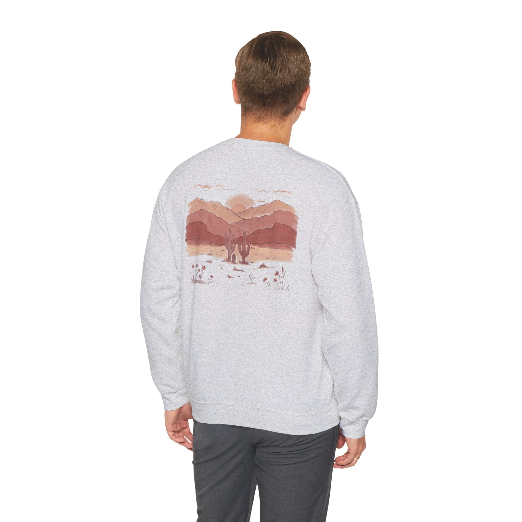 Desert Sunset Crewneck Sweatshirt