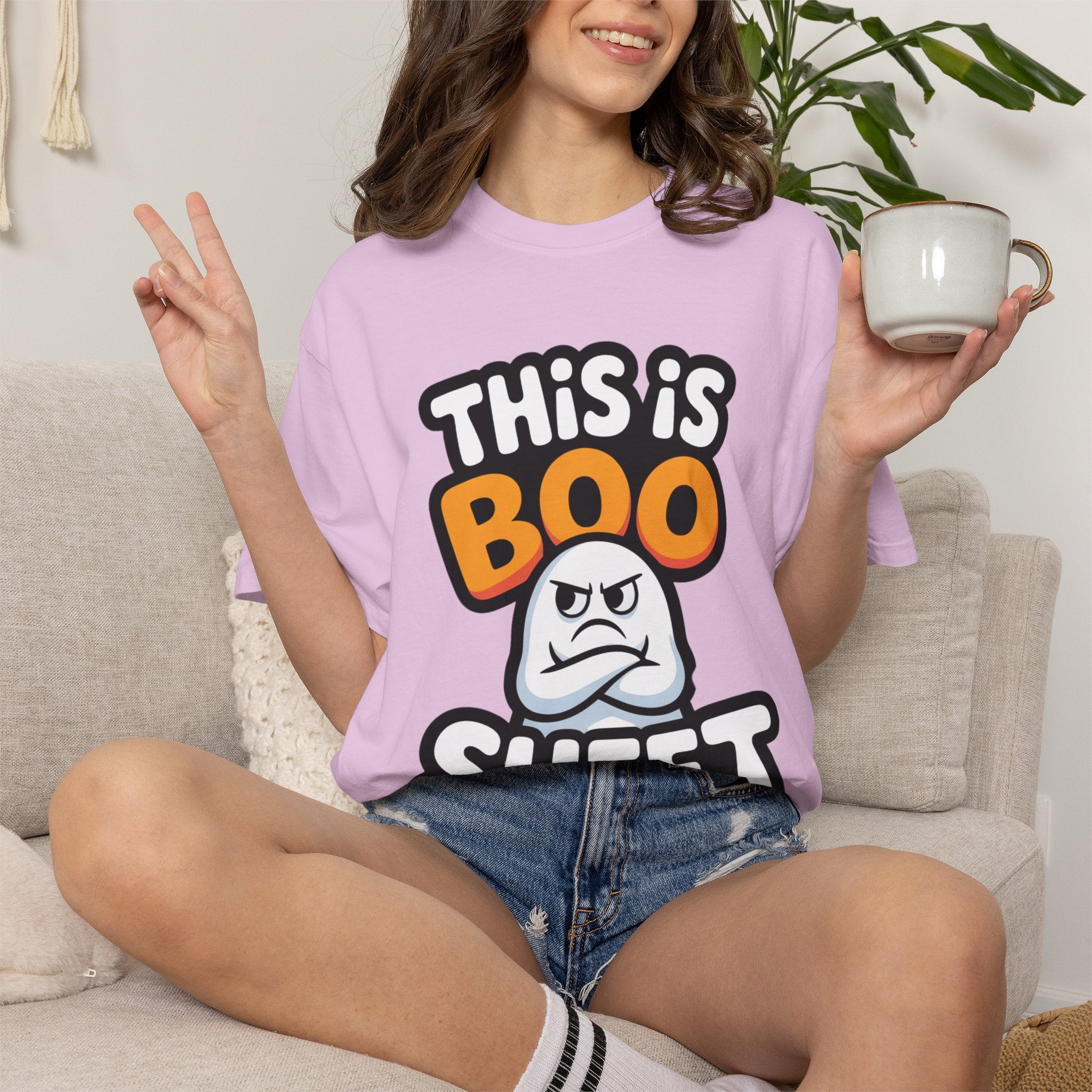 This Is Boo Sheet T-Shirt — Funny Halloween Ghost Tee