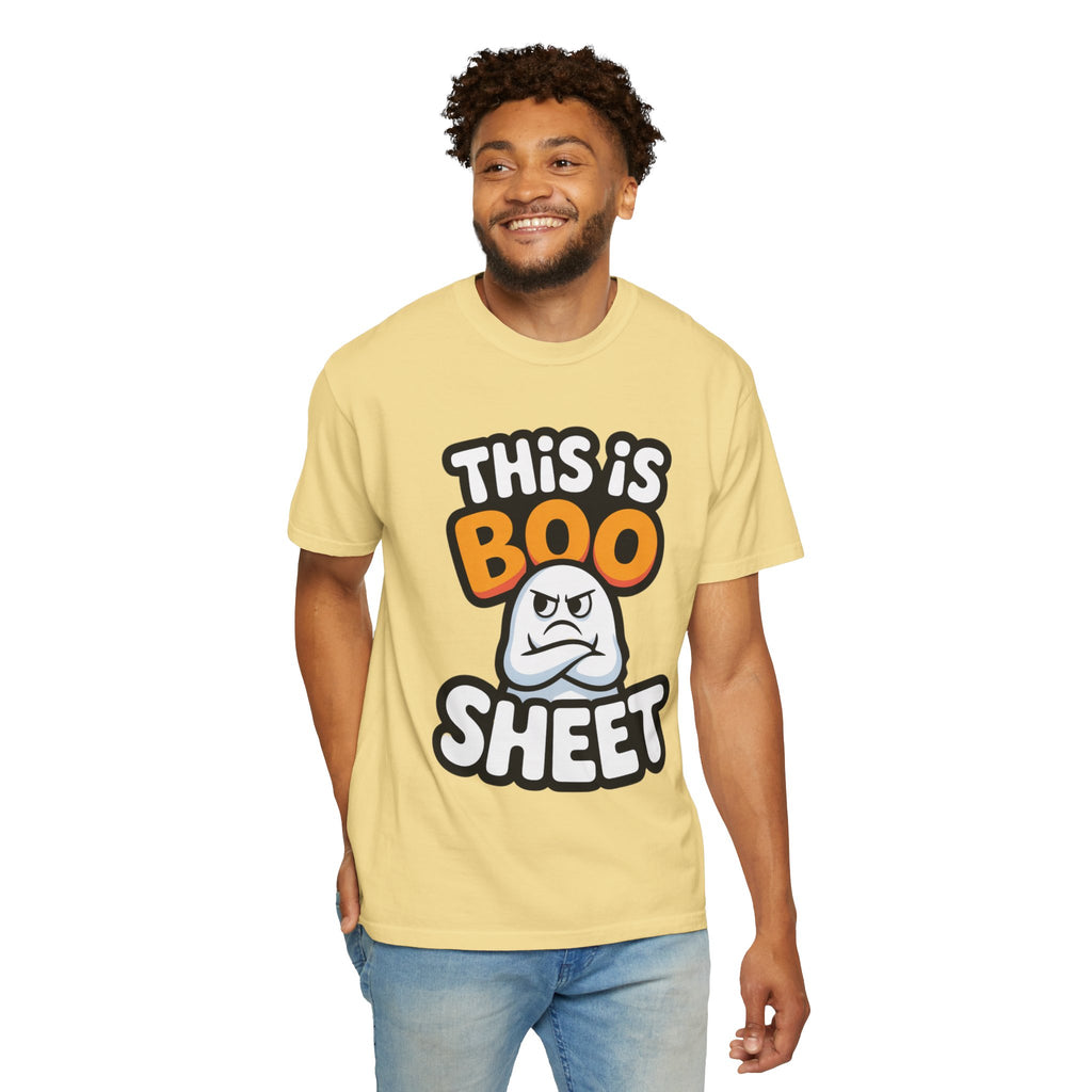 This Is Boo Sheet T-Shirt — Funny Halloween Ghost Tee