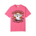 Halloween Ghost T-Shirt — “Spook Around and Find Out” Cute Retro Graphic Tee
