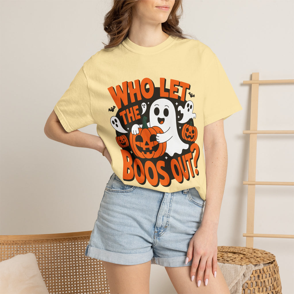 Halloween 'Who Let the Boos Out?' T-Shirt