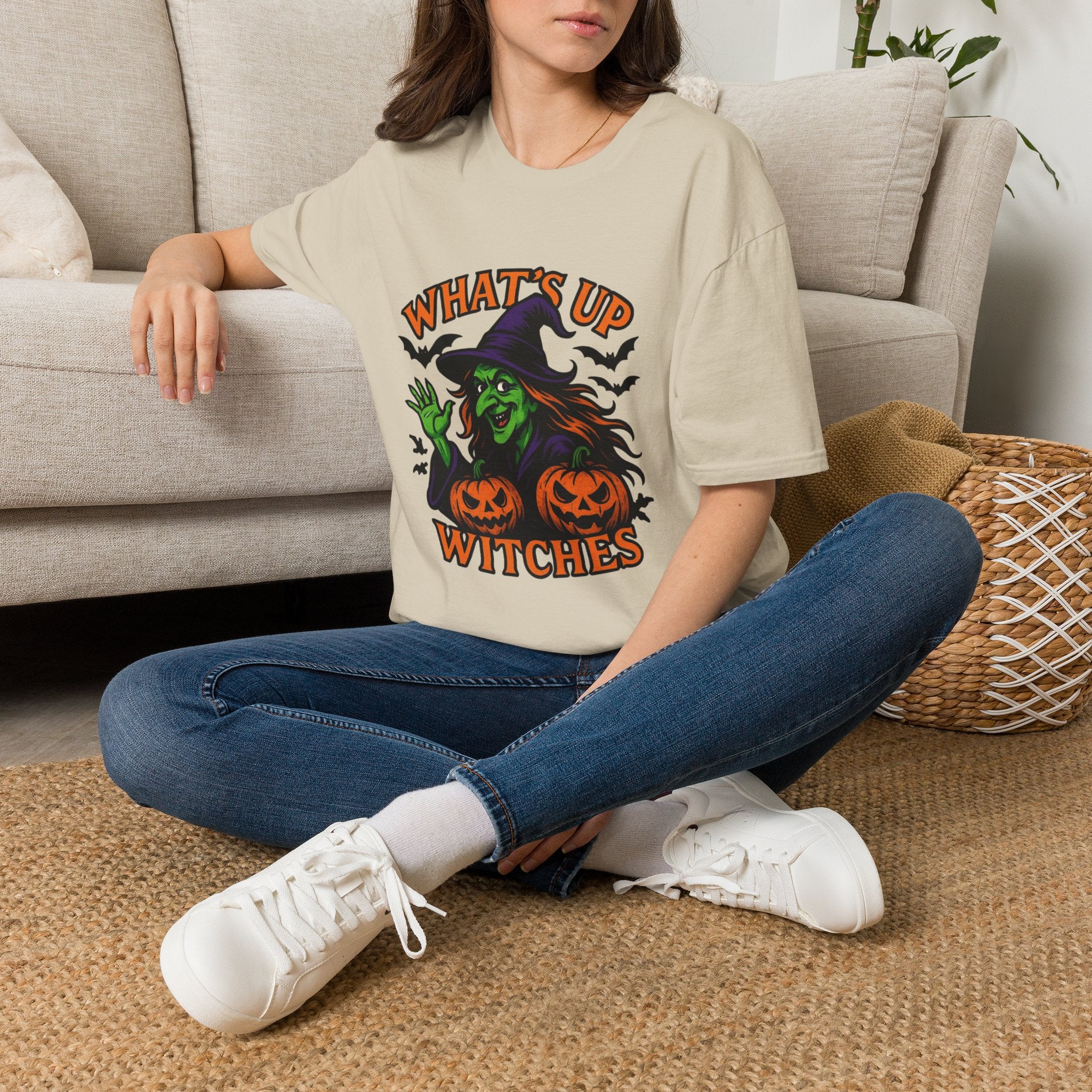What's Up Witches T-Shirt — Funny Halloween Witch Graphic Tee