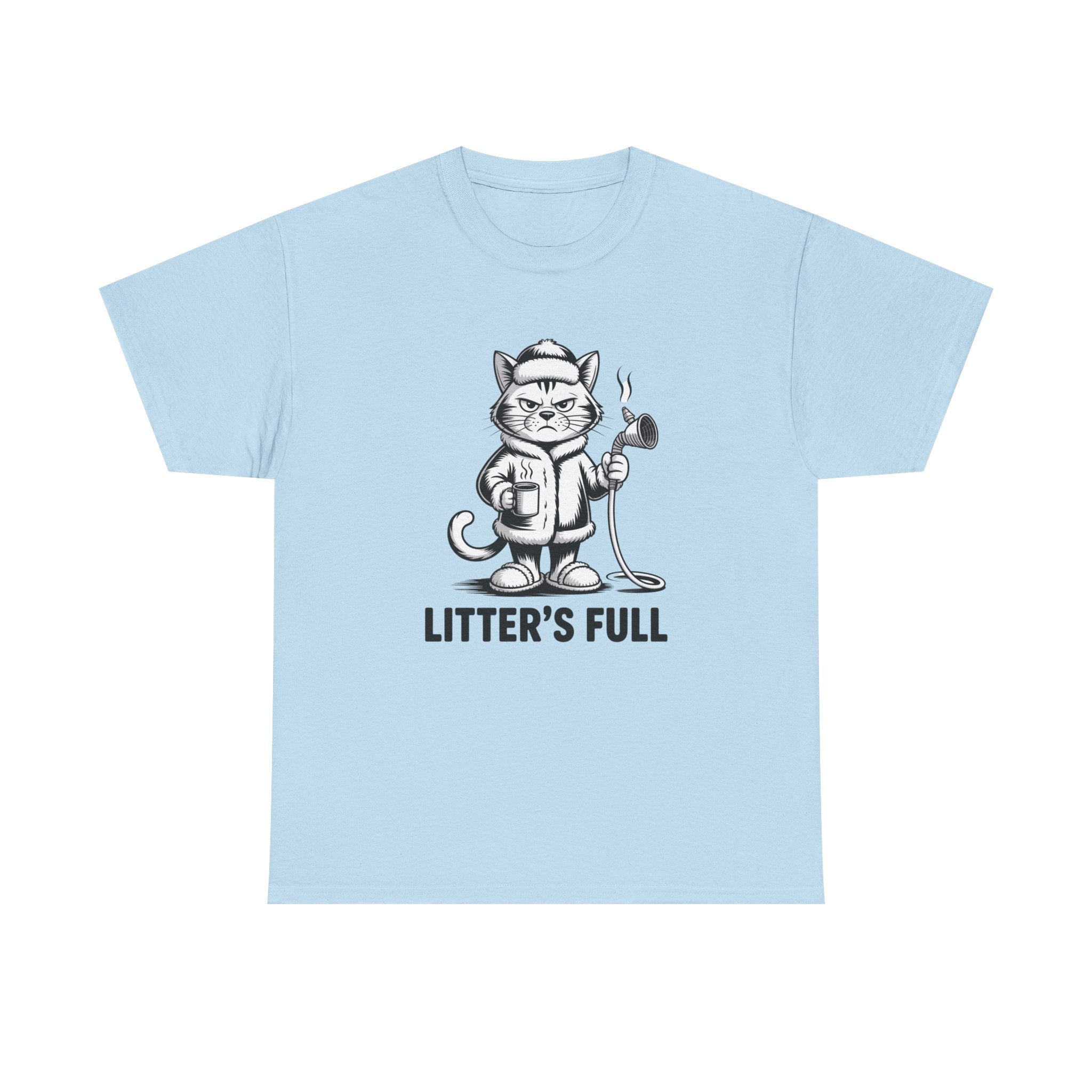 Cat Litter's Full Tee — Funny Cat Graphic T-Shirt