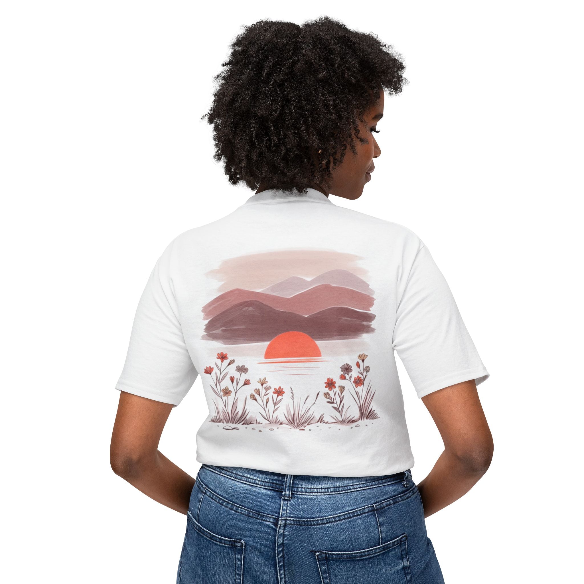 Desert Sunset Cactus T-Shirt