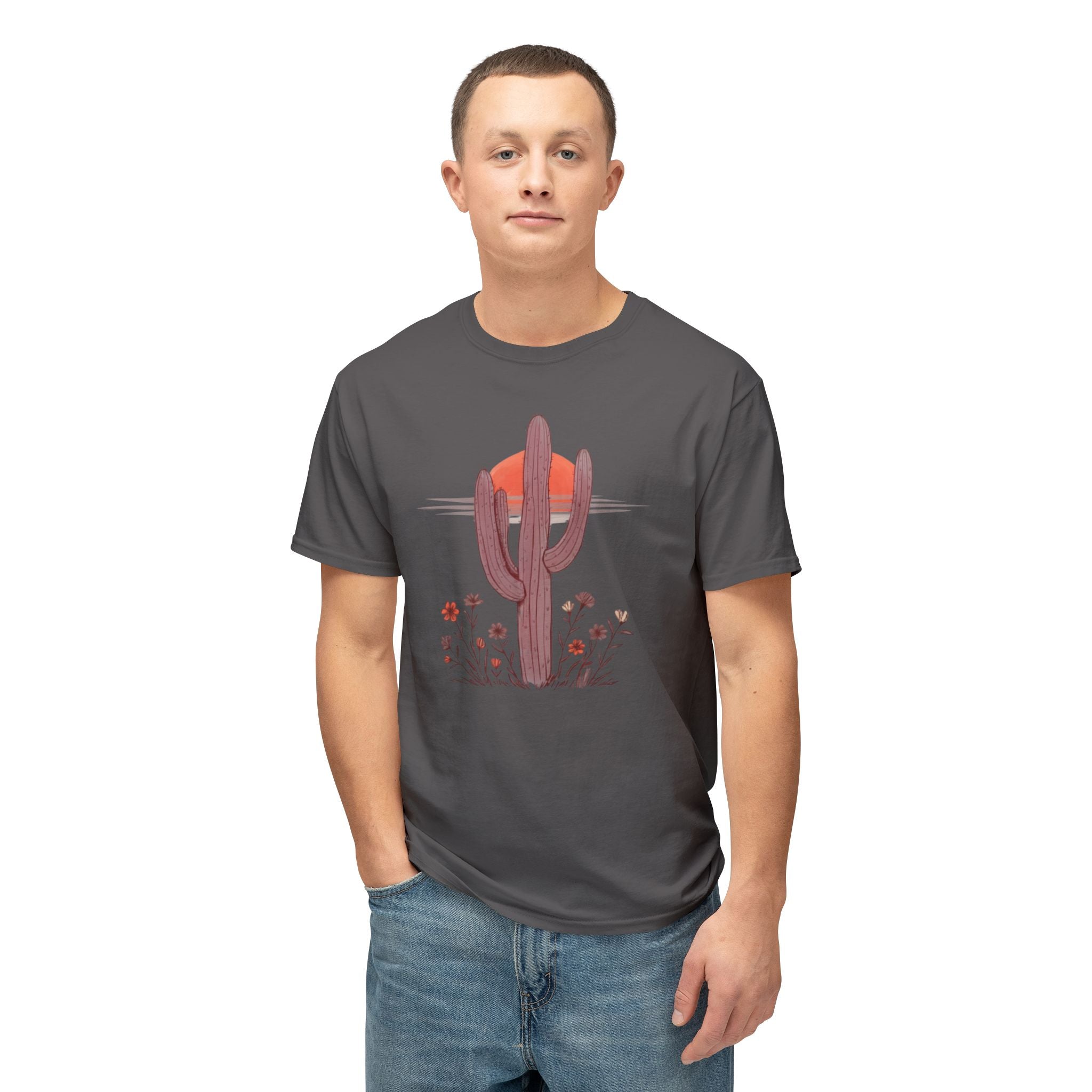 Desert Sunset Cactus T-Shirt