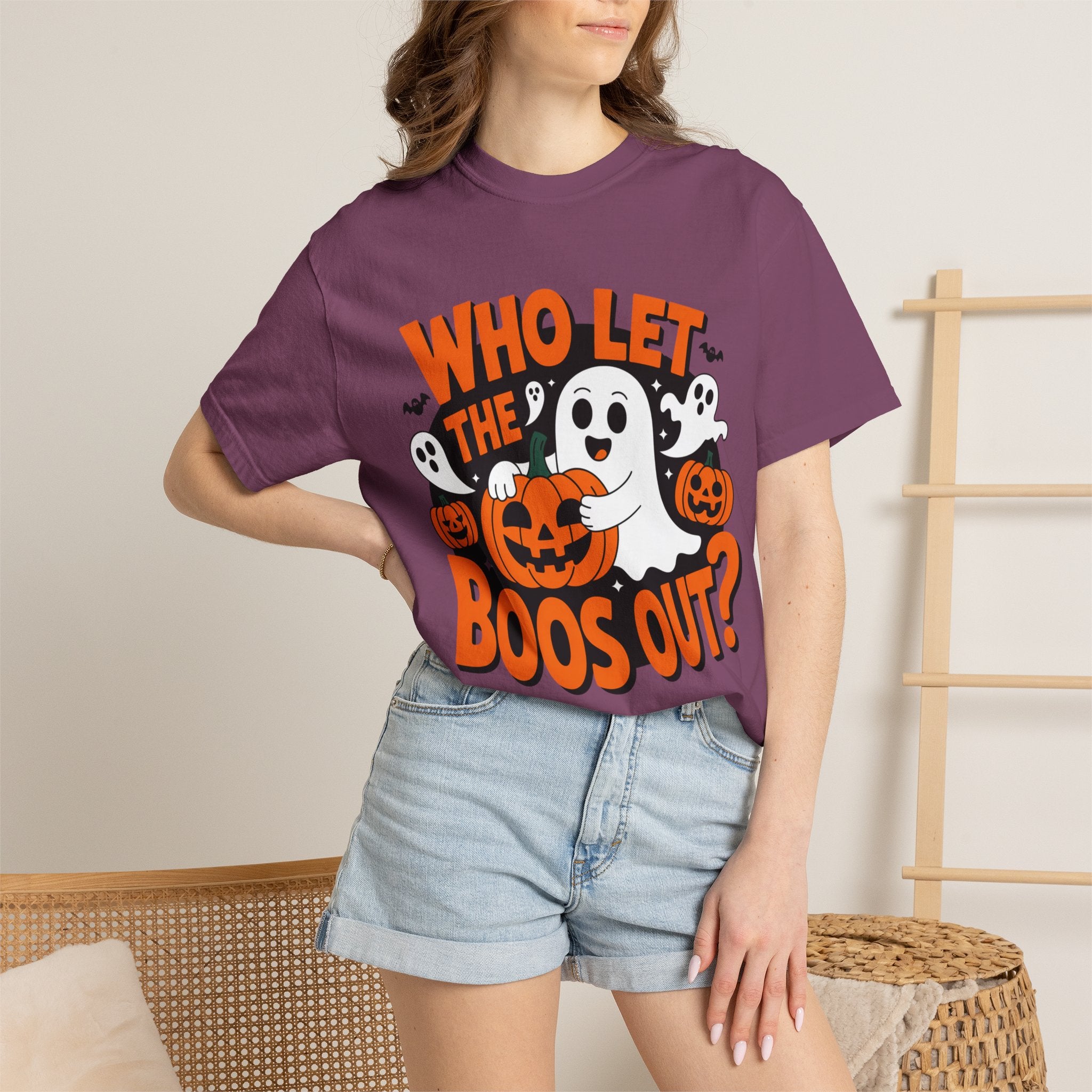 Halloween 'Who Let the Boos Out?' T-Shirt