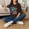 Bass Fishing T-Shirt — "All About That Bass" Retro Wave Graphic