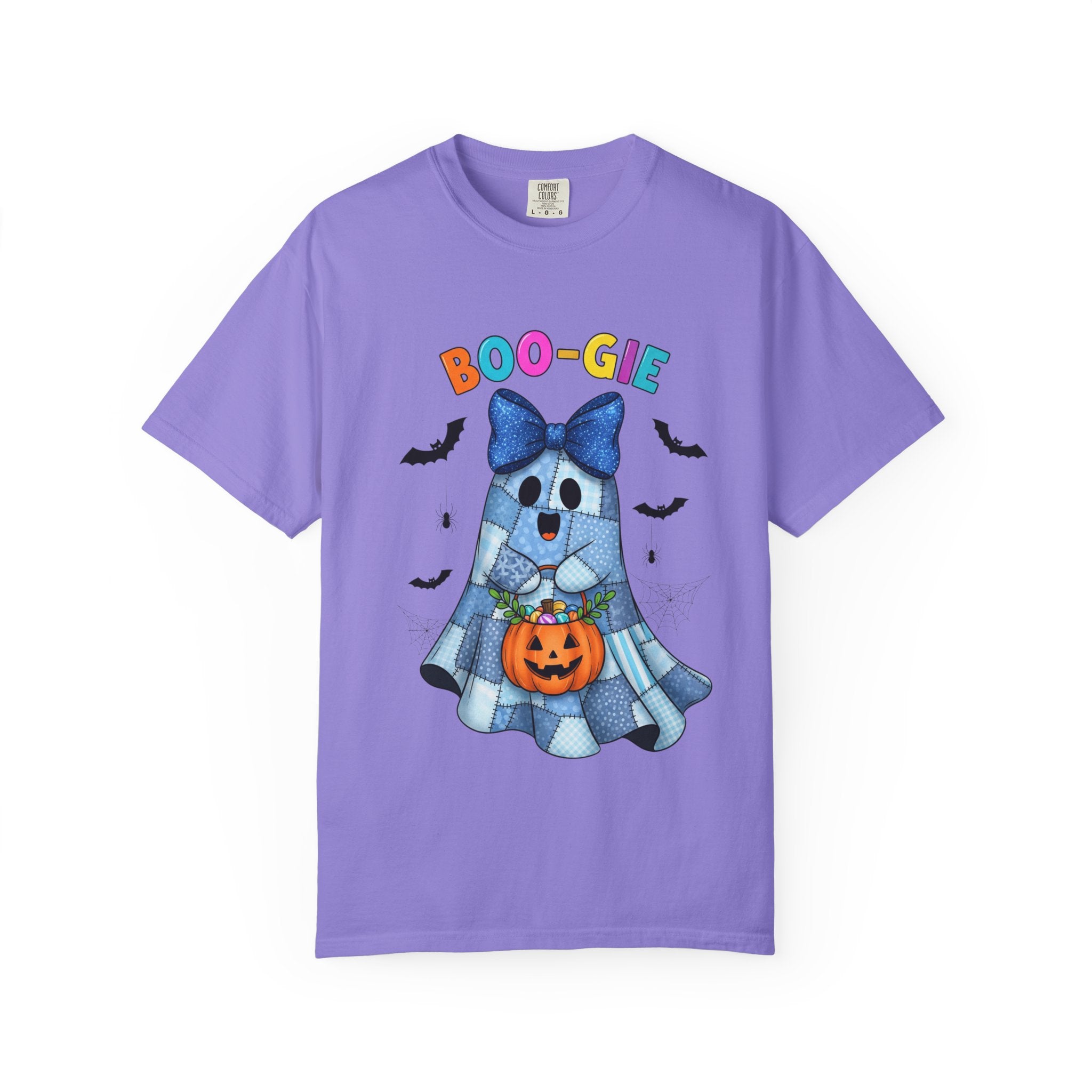 Boo-gie Ghost Halloween T-Shirt — Cute Trick-or-Treat Pumpkin Design