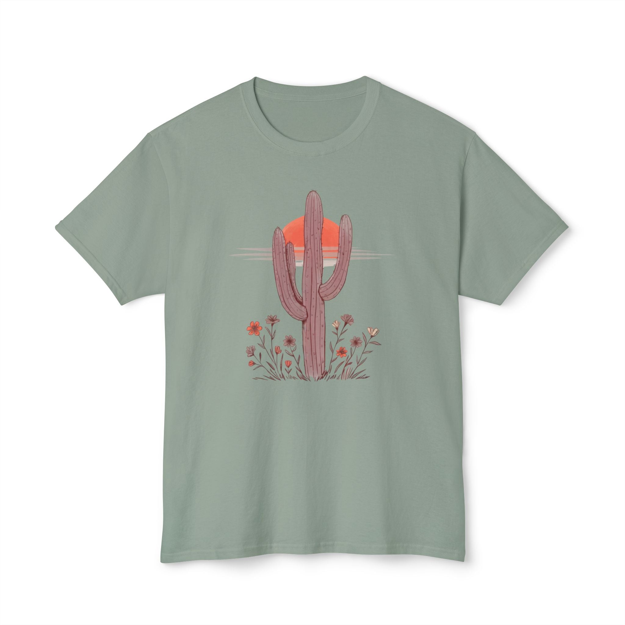 Desert Sunset Cactus T-Shirt