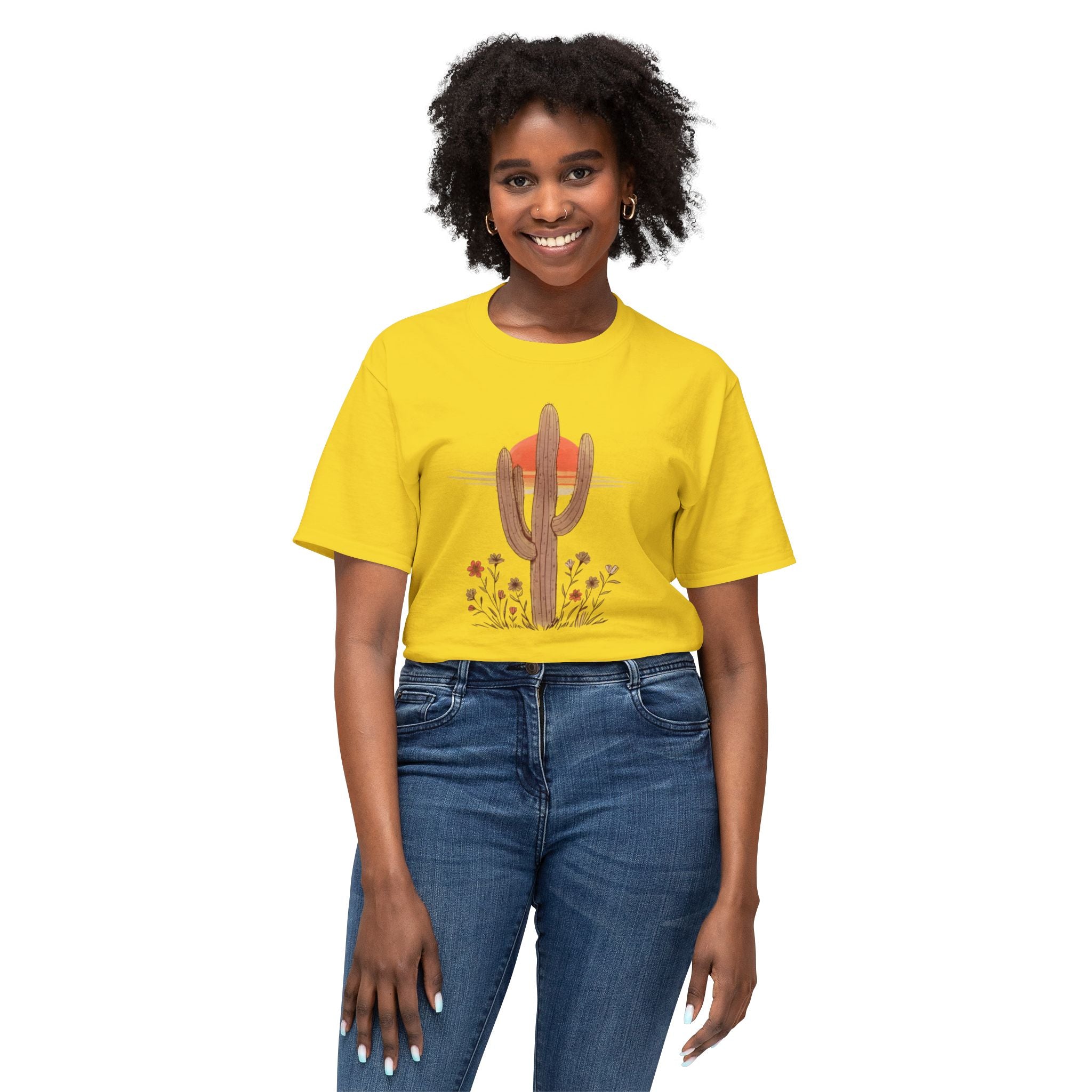 Desert Sunset Cactus T-Shirt