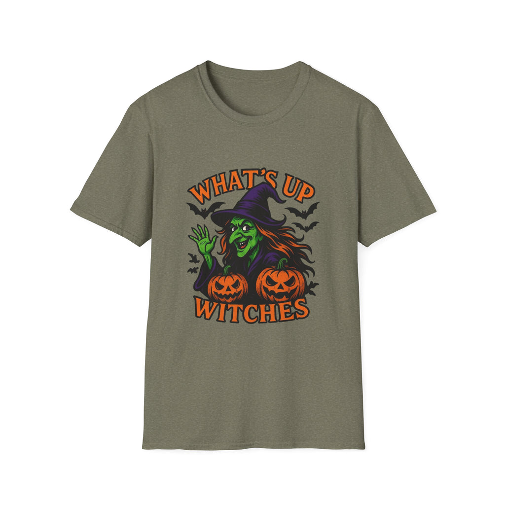 What's Up Witches T-Shirt — Funny Halloween Witch Graphic Tee
