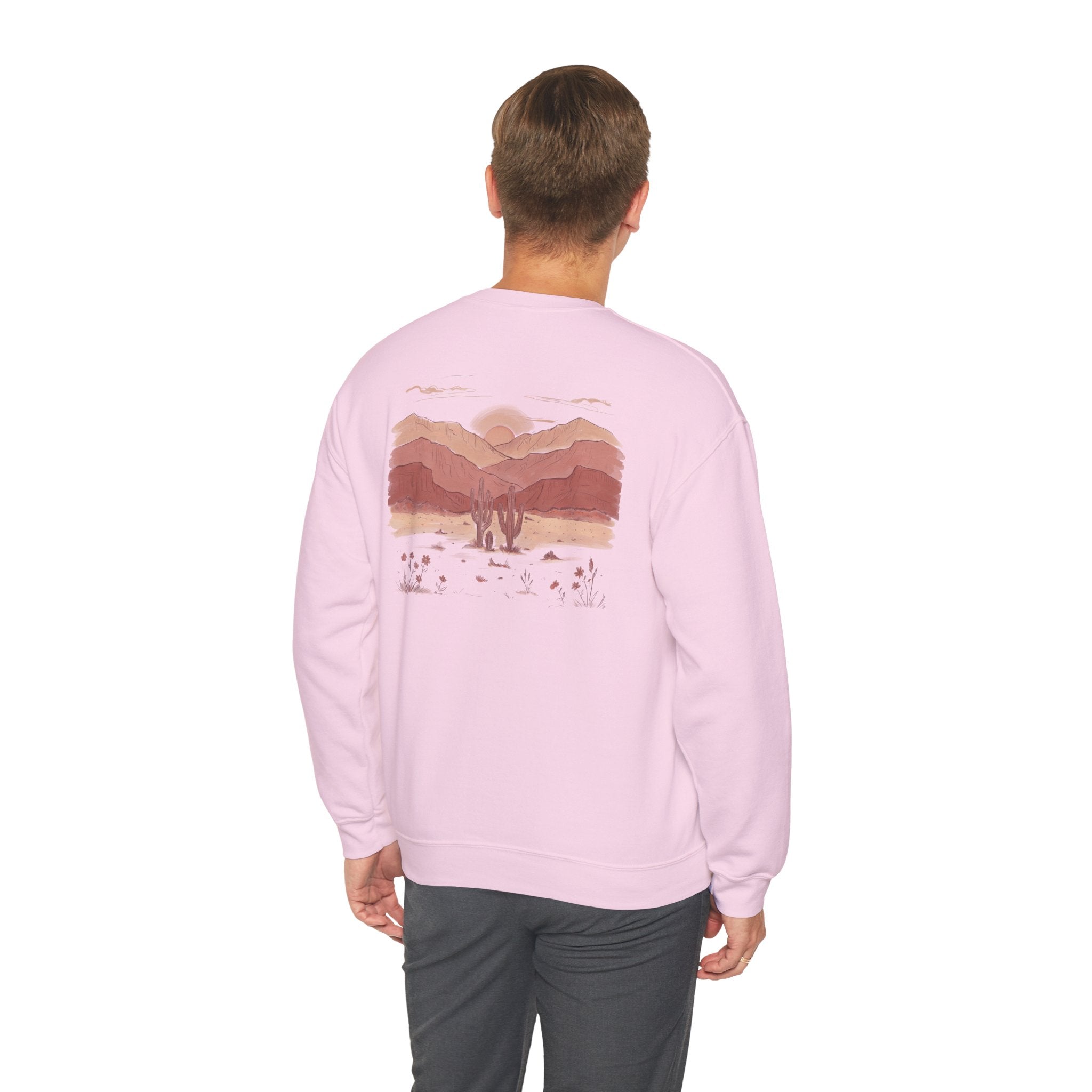 Desert Sunset Crewneck Sweatshirt