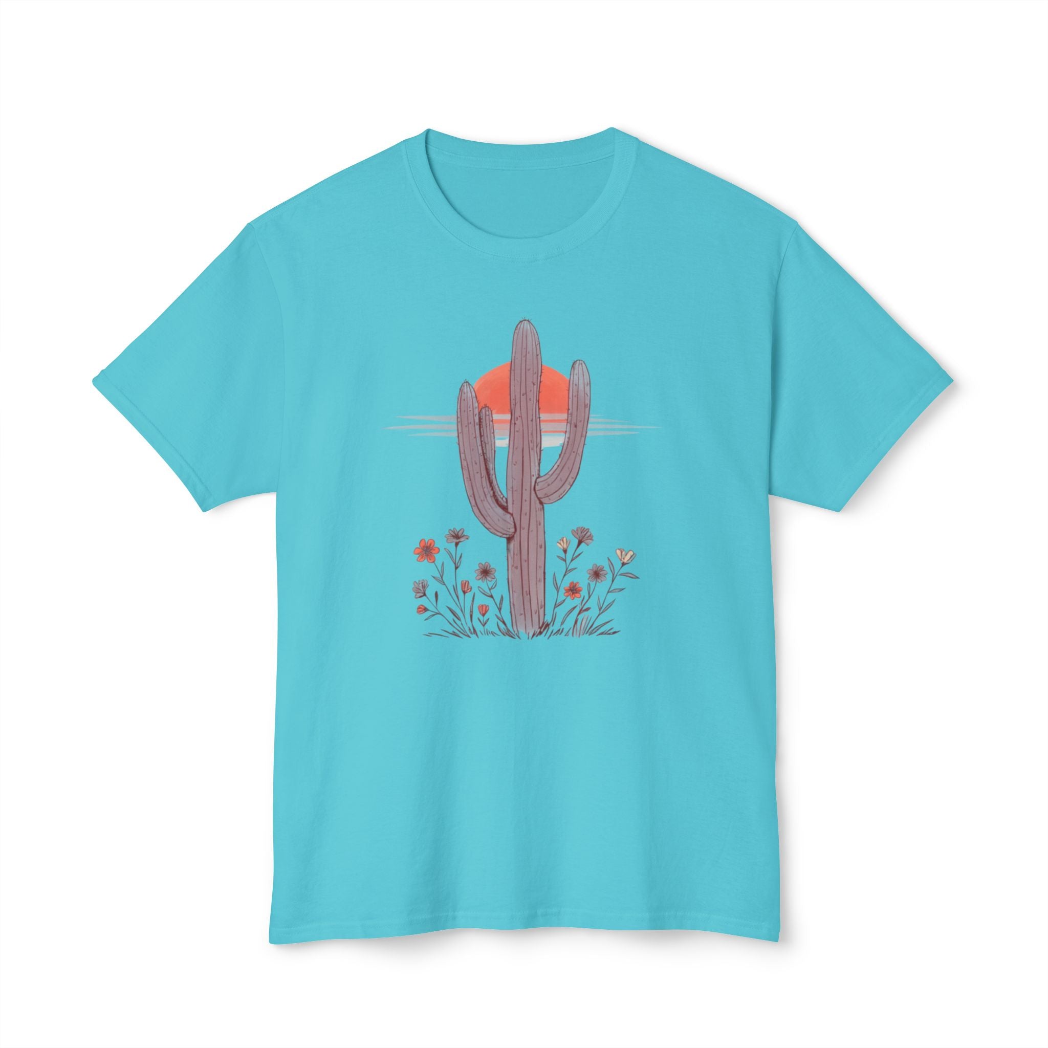 Desert Sunset Cactus T-Shirt