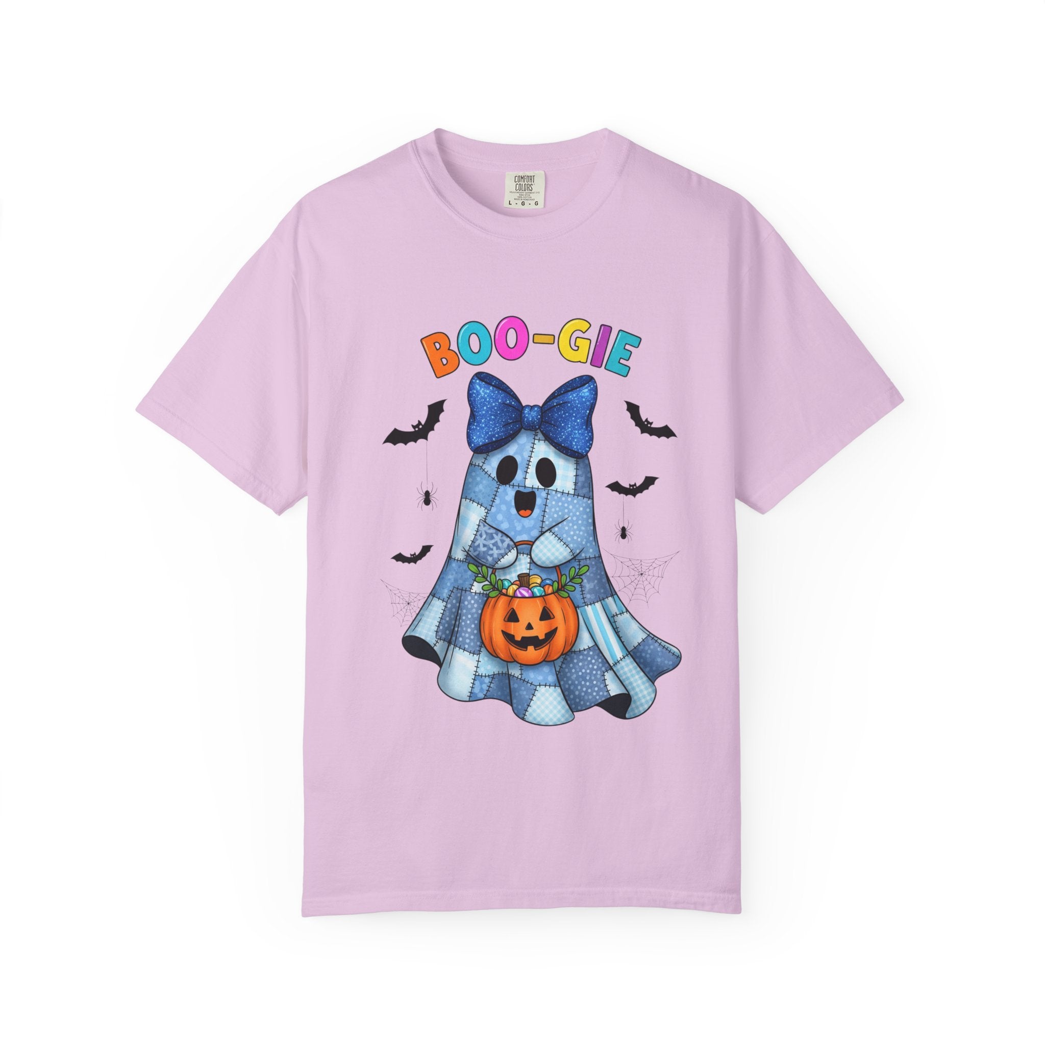 Boo-gie Ghost Halloween T-Shirt — Cute Trick-or-Treat Pumpkin Design