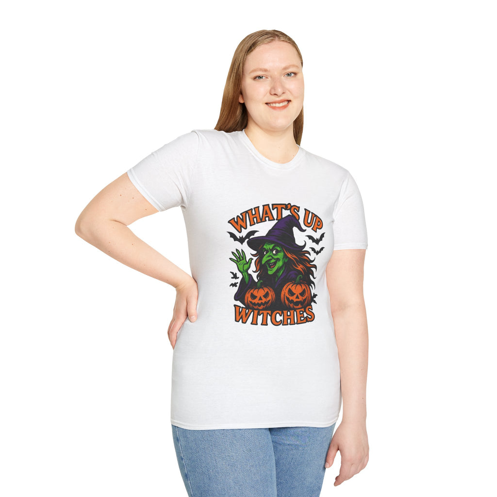What's Up Witches T-Shirt — Funny Halloween Witch Graphic Tee