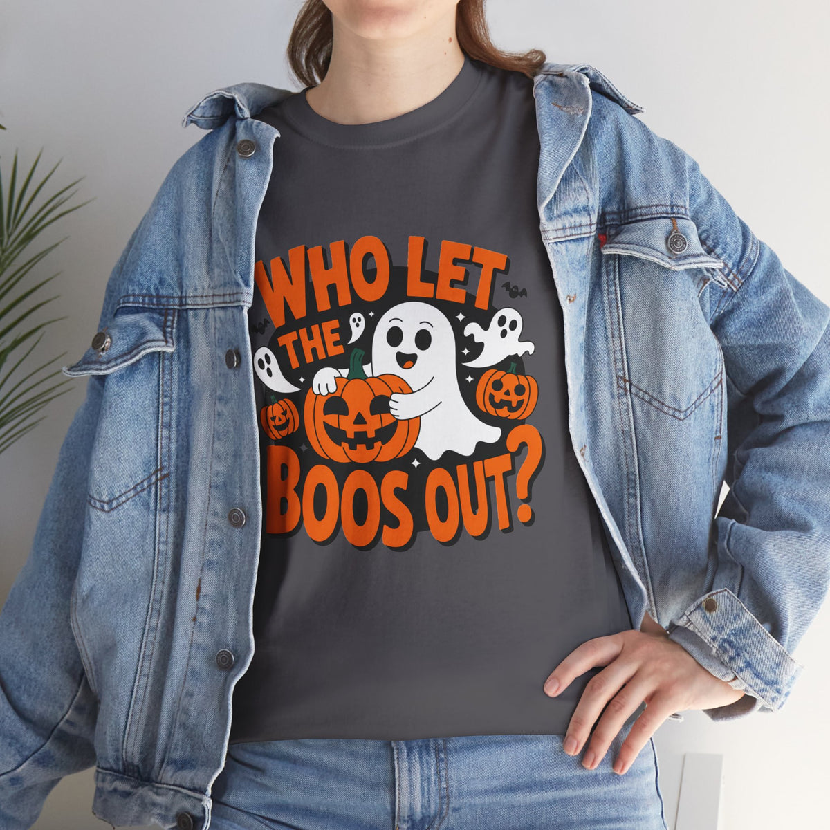 Halloween 'Who Let the Boos Out?' T-Shirt