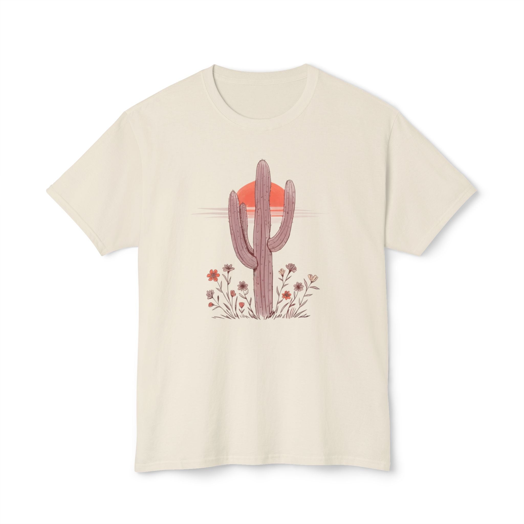 Desert Sunset Cactus T-Shirt