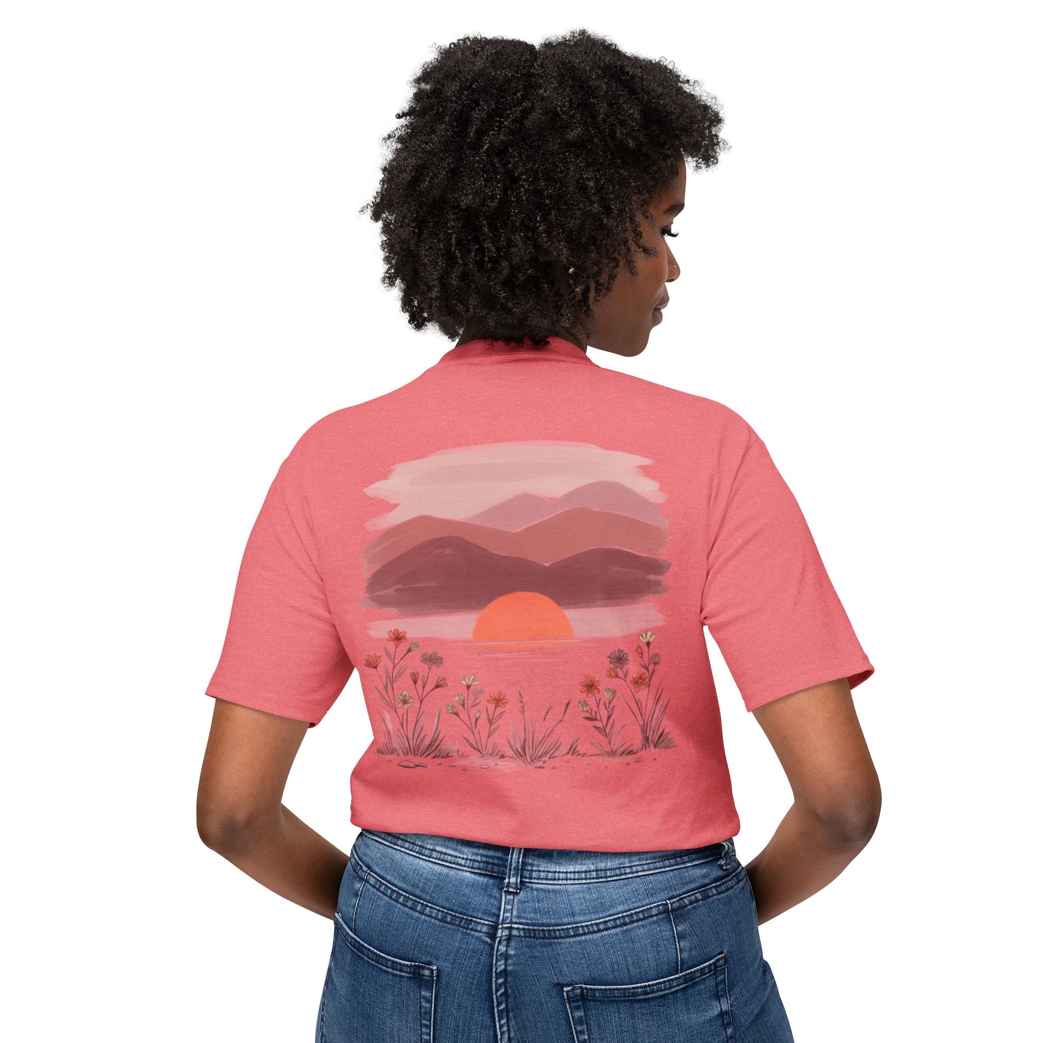 Desert Sunset Cactus T-Shirt