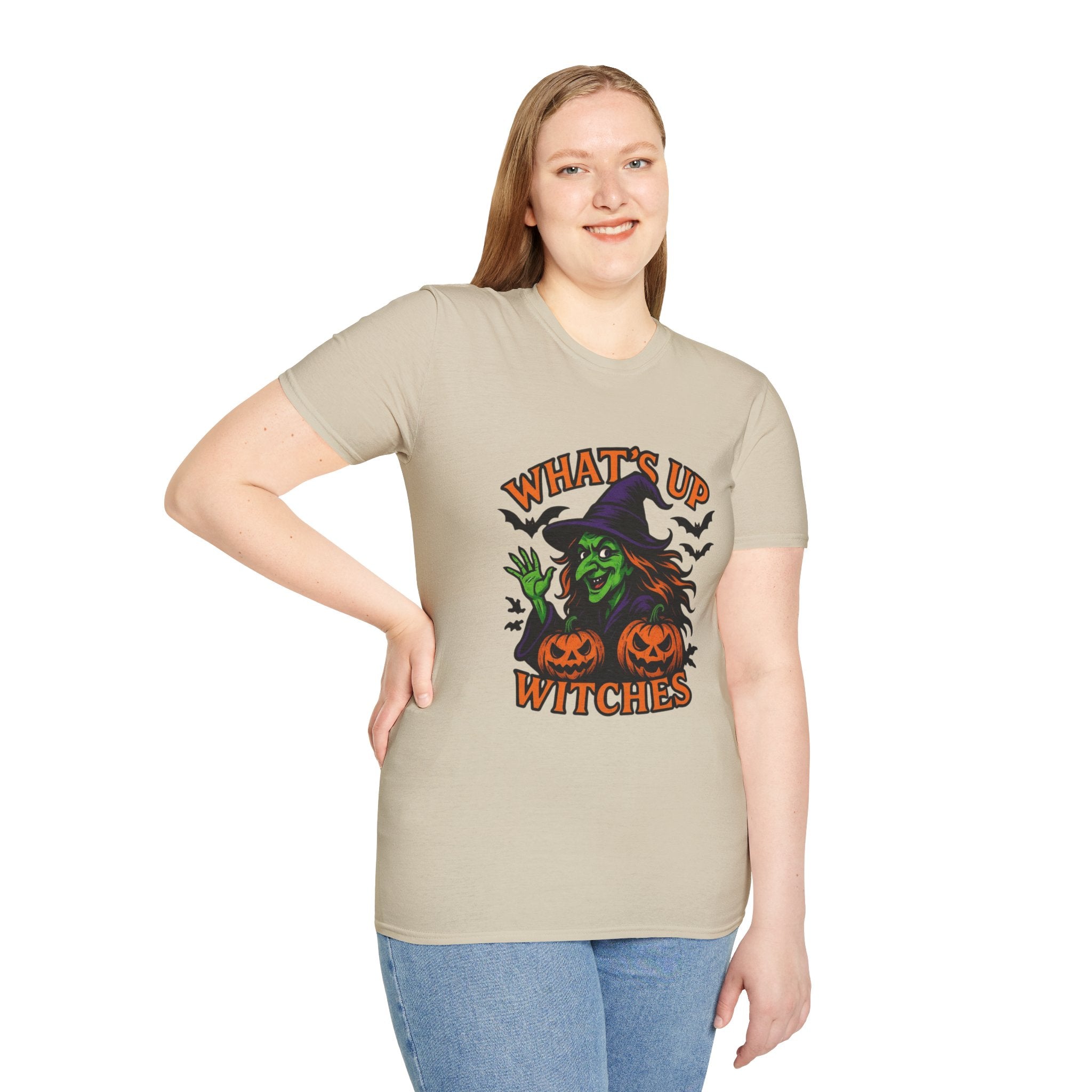 What's Up Witches T-Shirt — Funny Halloween Witch Graphic Tee