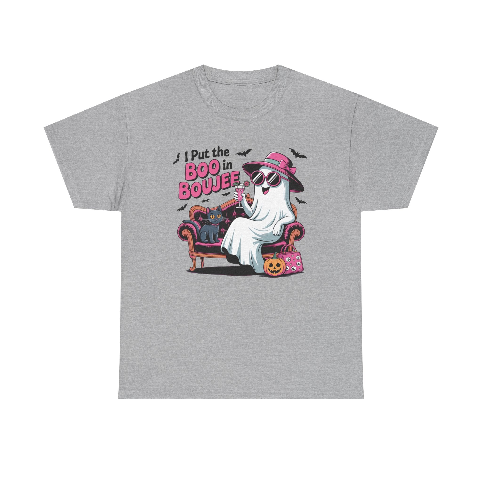 I Put the Boo in Boujee Ghost T-Shirt — Funny Halloween Chic Tee