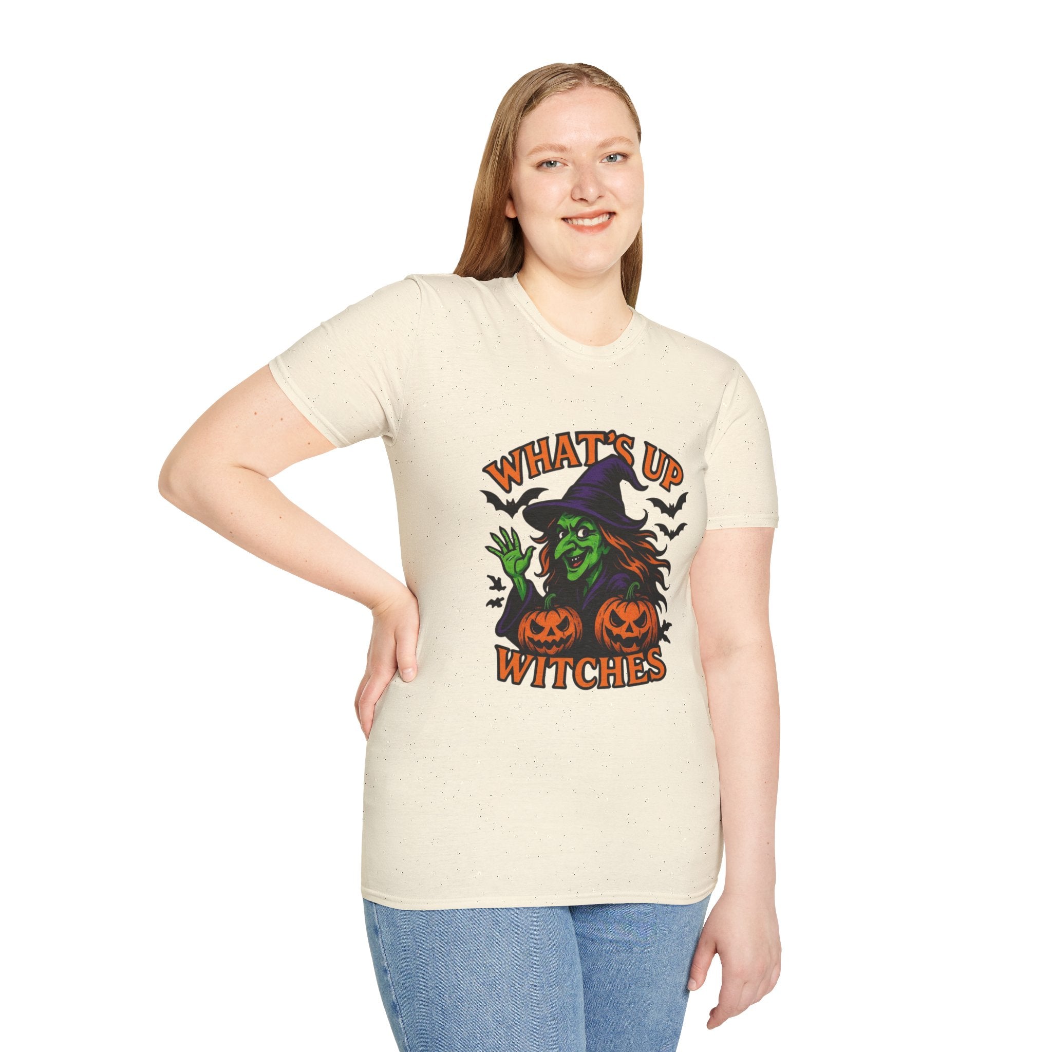 What's Up Witches T-Shirt — Funny Halloween Witch Graphic Tee