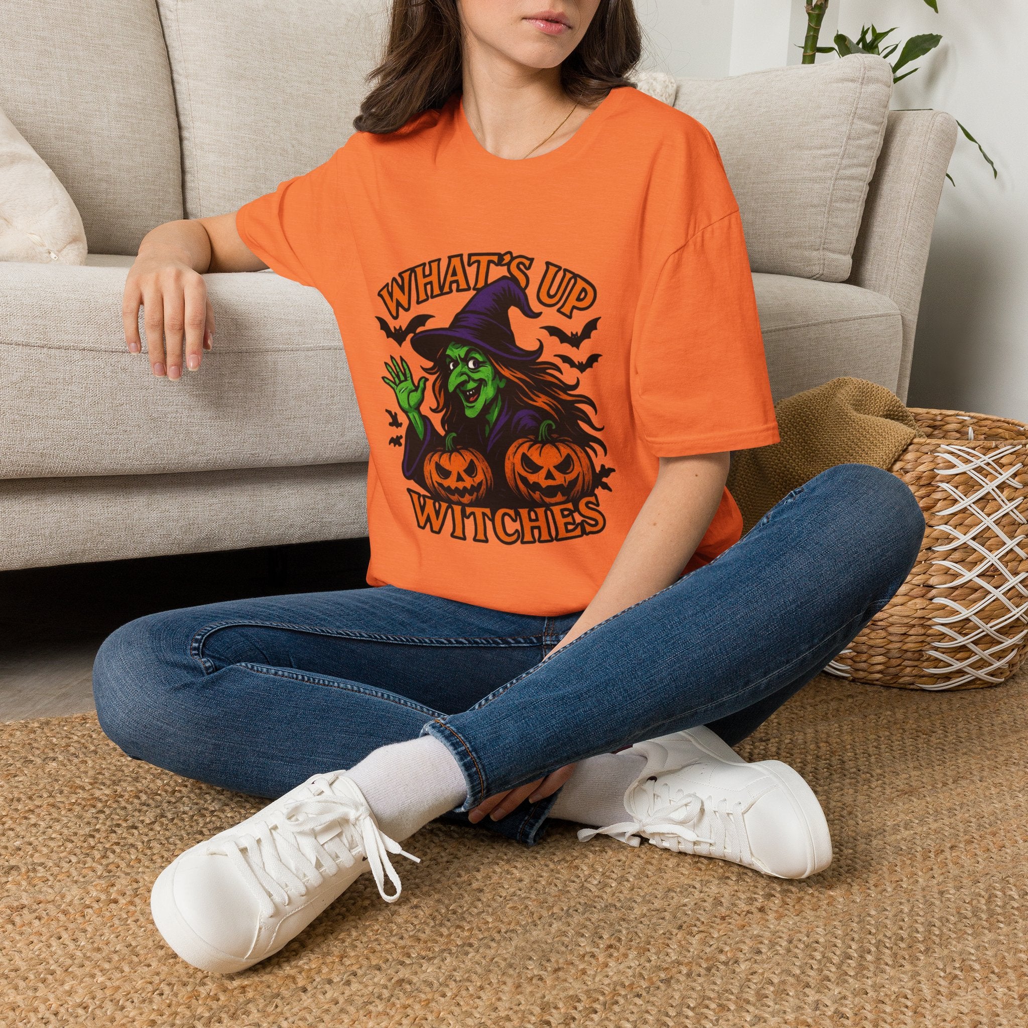 What's Up Witches T-Shirt — Funny Halloween Witch Graphic Tee