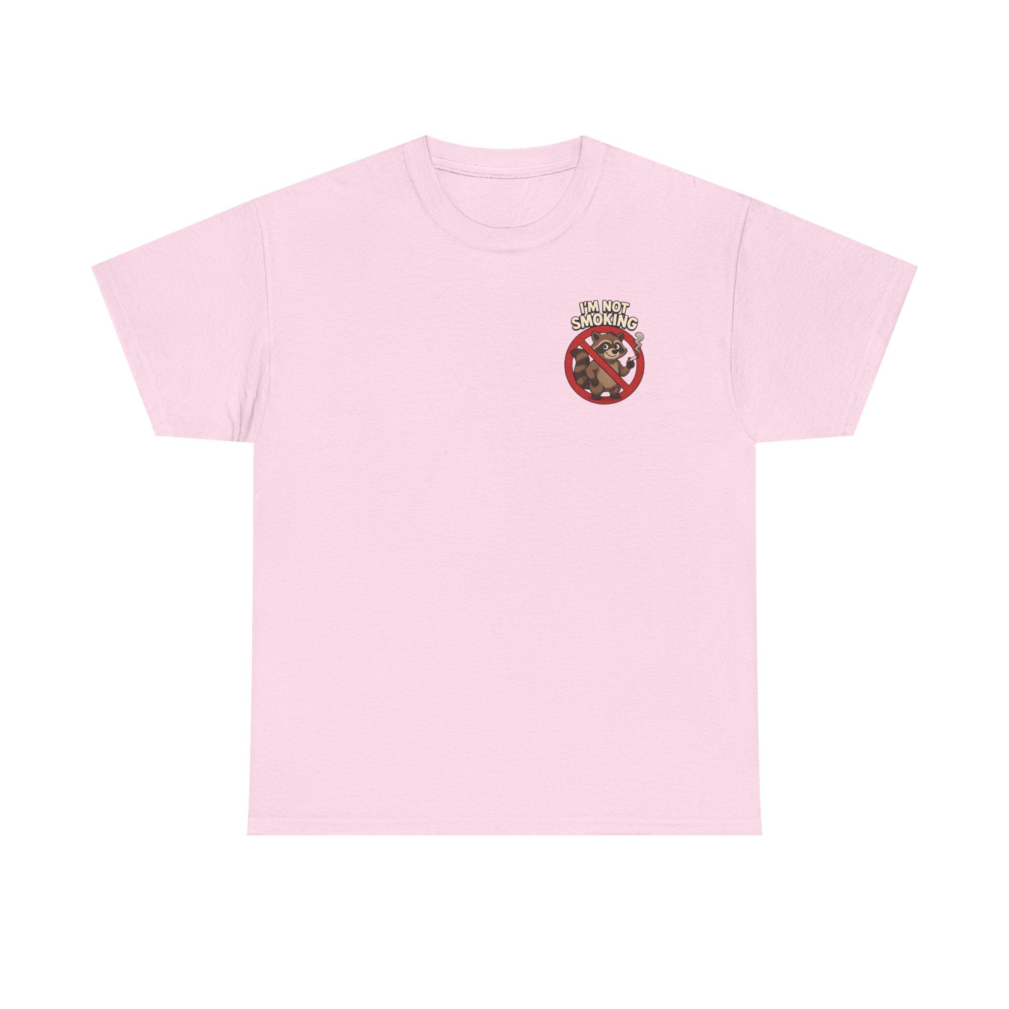 Graphic Tee — "What Are You Looking At?" Raccoon Illustration T-Shirt