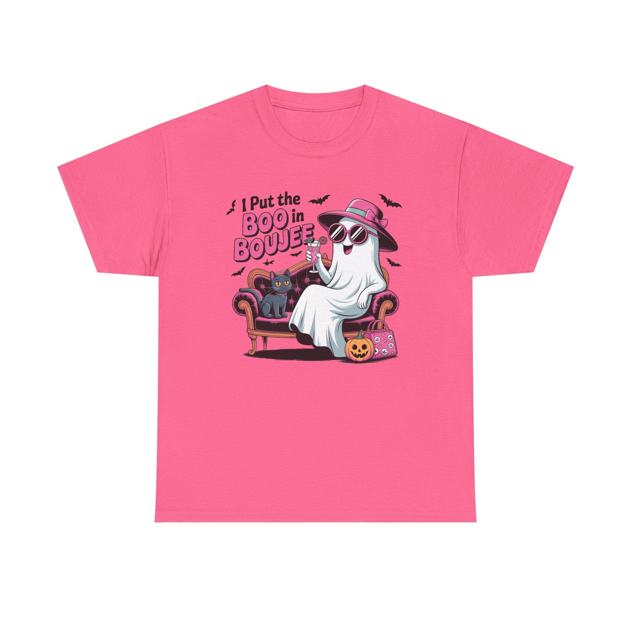 I Put the Boo in Boujee Ghost T-Shirt — Funny Halloween Chic Tee