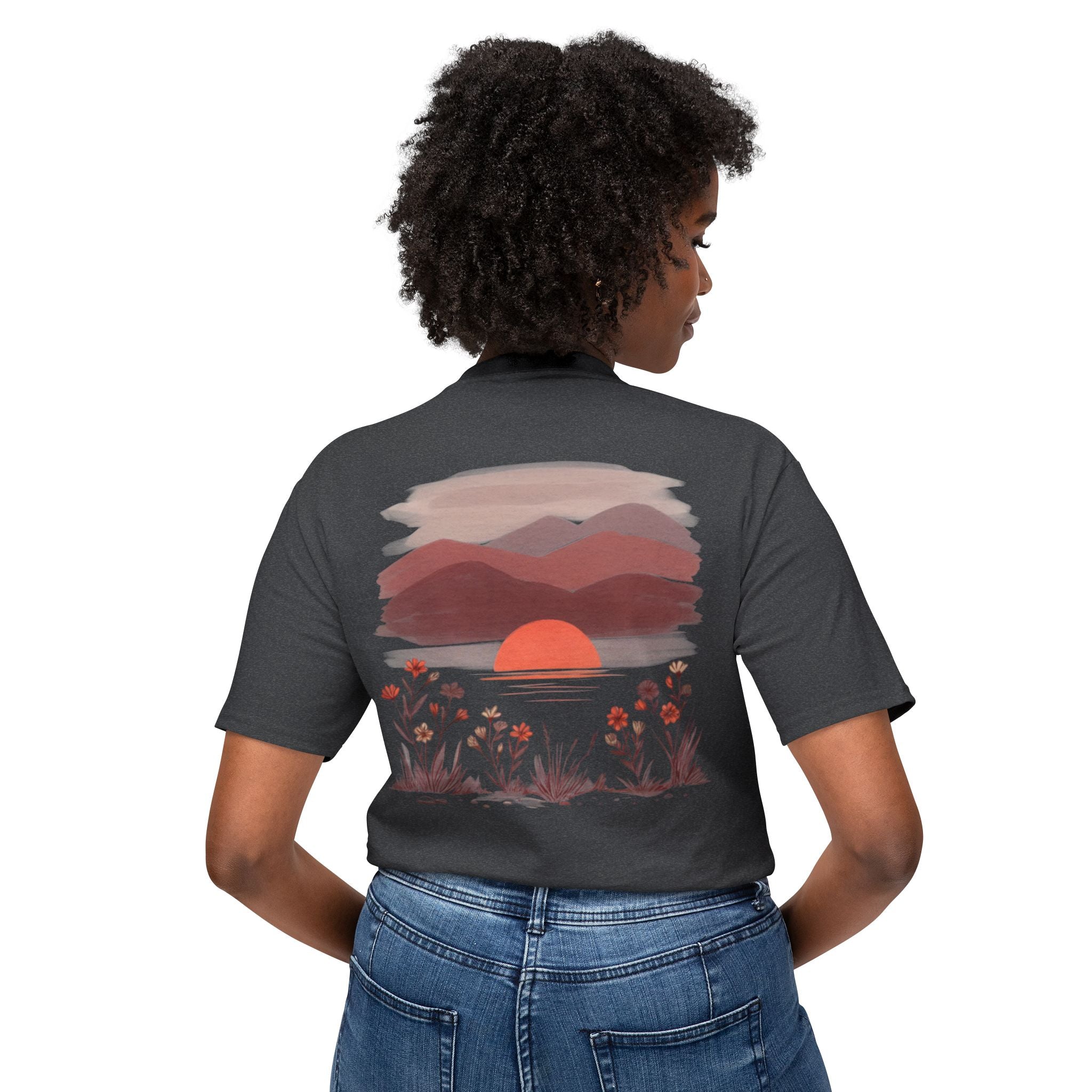 Desert Sunset Cactus T-Shirt