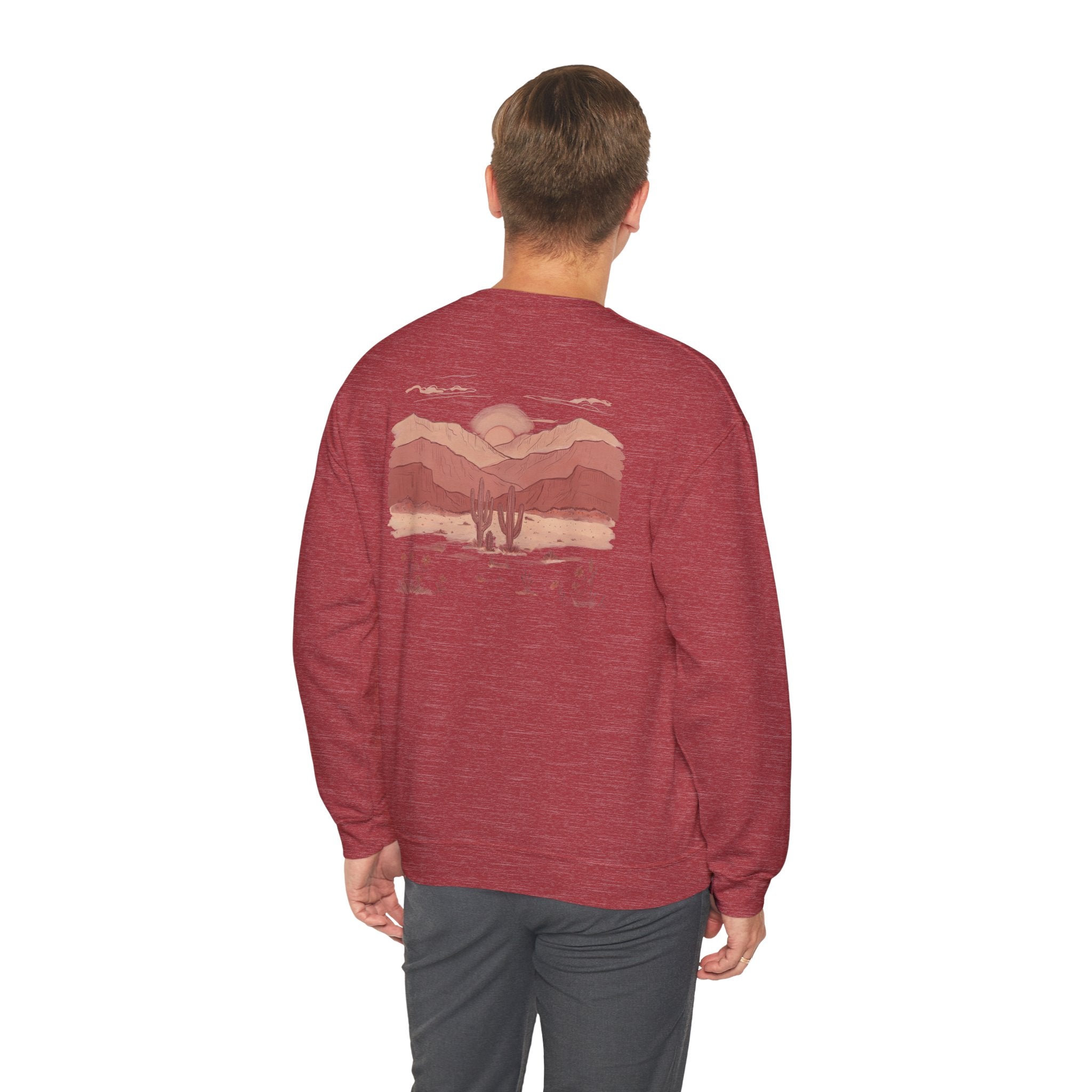Desert Sunset Crewneck Sweatshirt