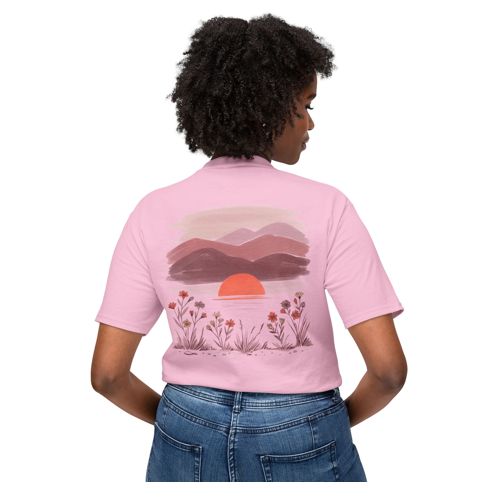 Desert Sunset Cactus T-Shirt