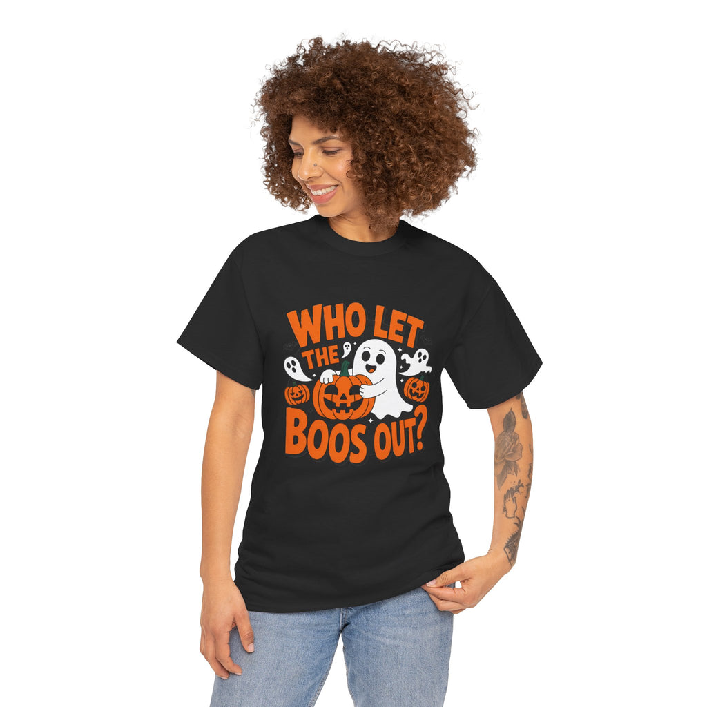 Halloween 'Who Let the Boos Out?' T-Shirt