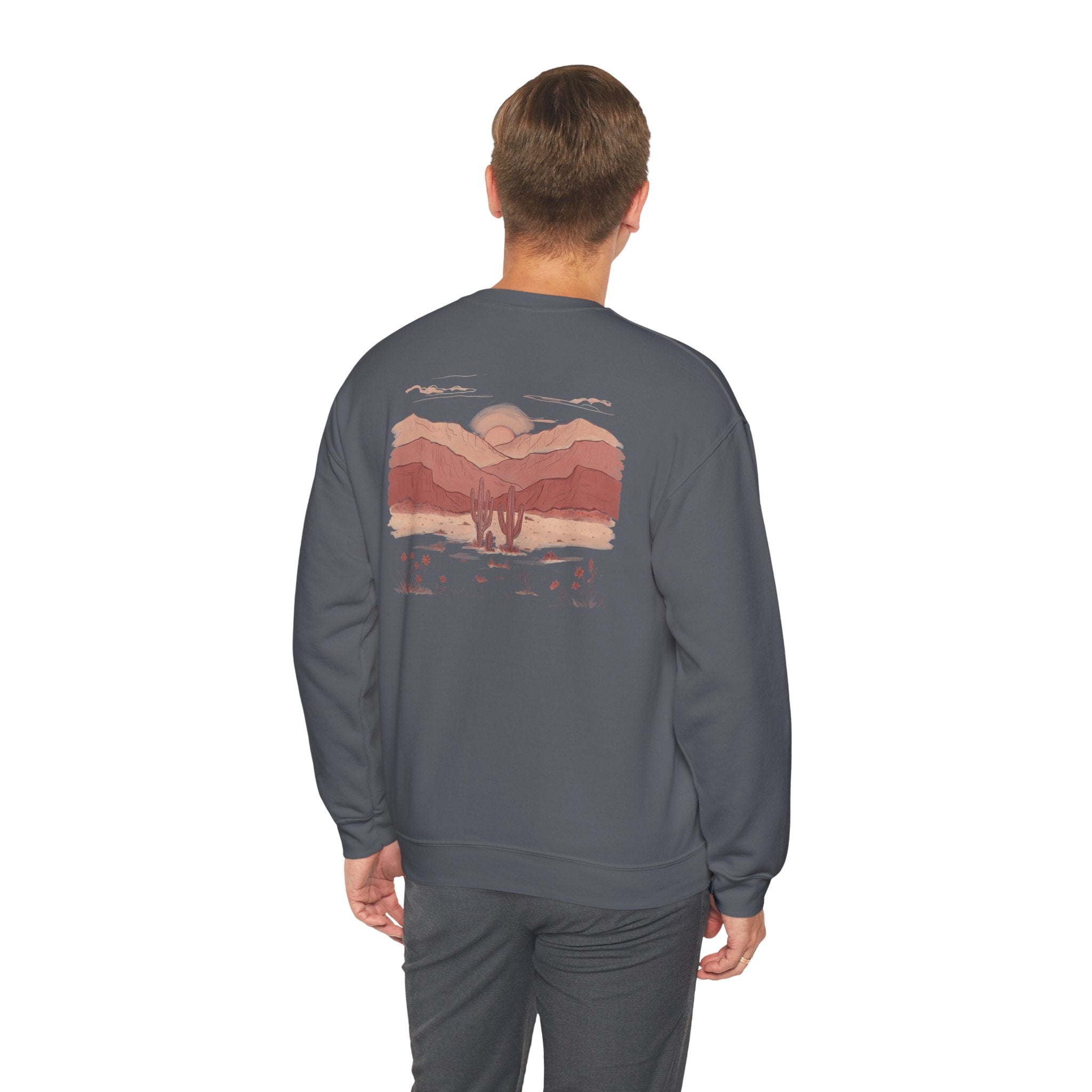 Desert Sunset Crewneck Sweatshirt