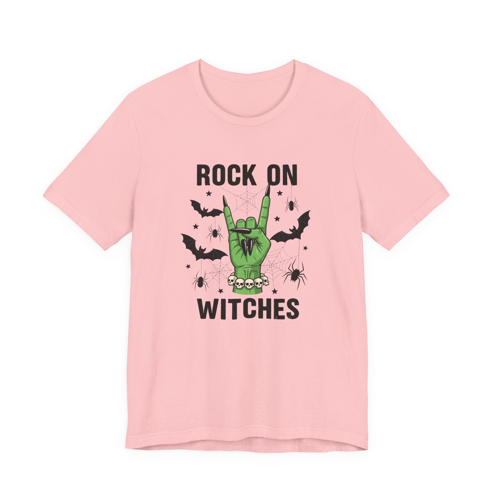 Rock On Witches T-Shirt — Halloween Witch Hand Graphic Tee