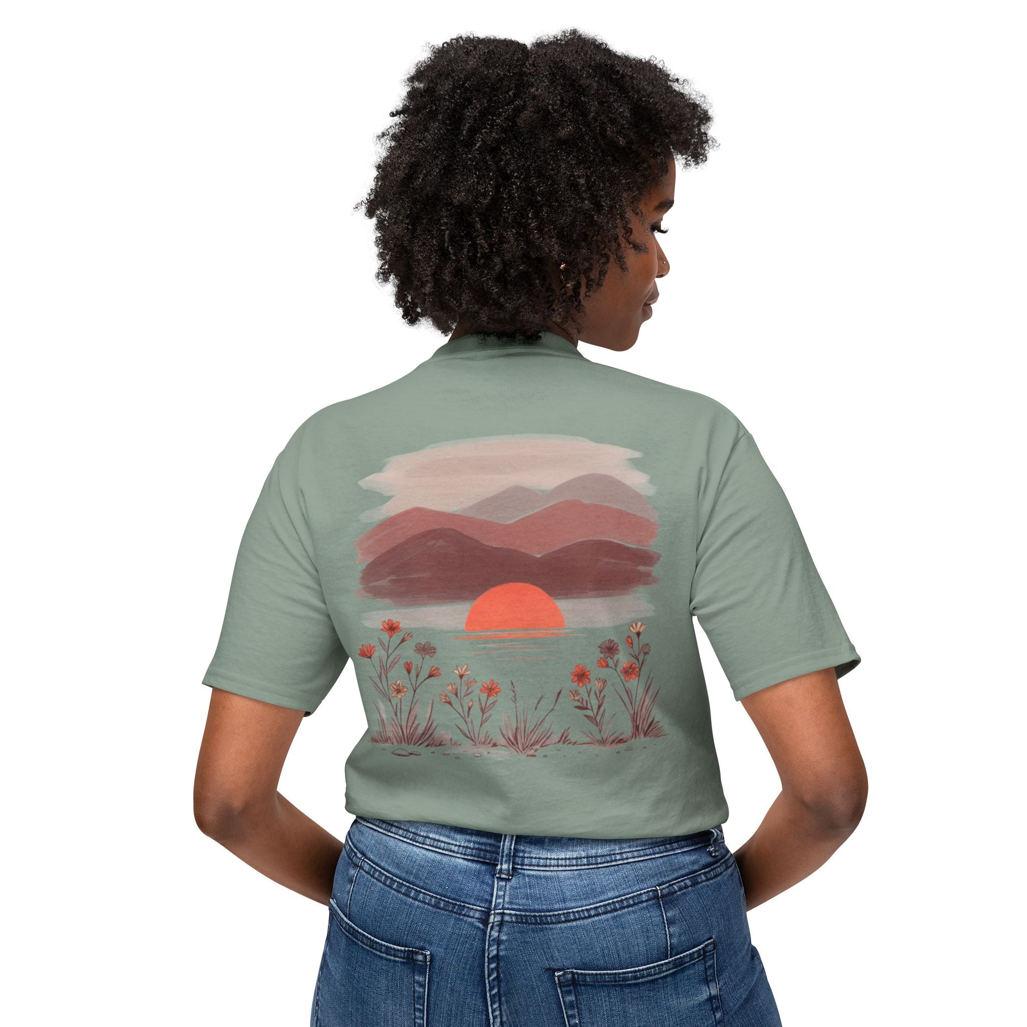 Desert Sunset Cactus T-Shirt