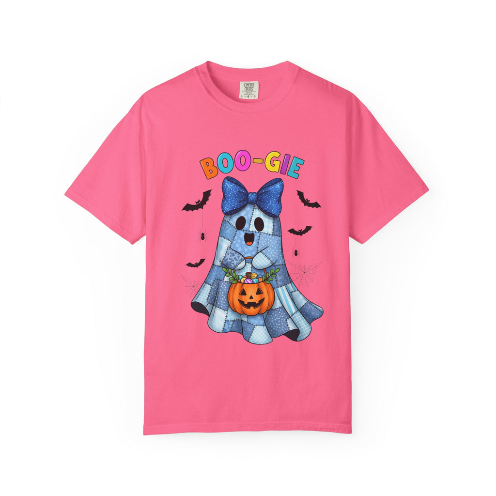 Boo-gie Ghost Halloween T-Shirt — Cute Trick-or-Treat Pumpkin Design
