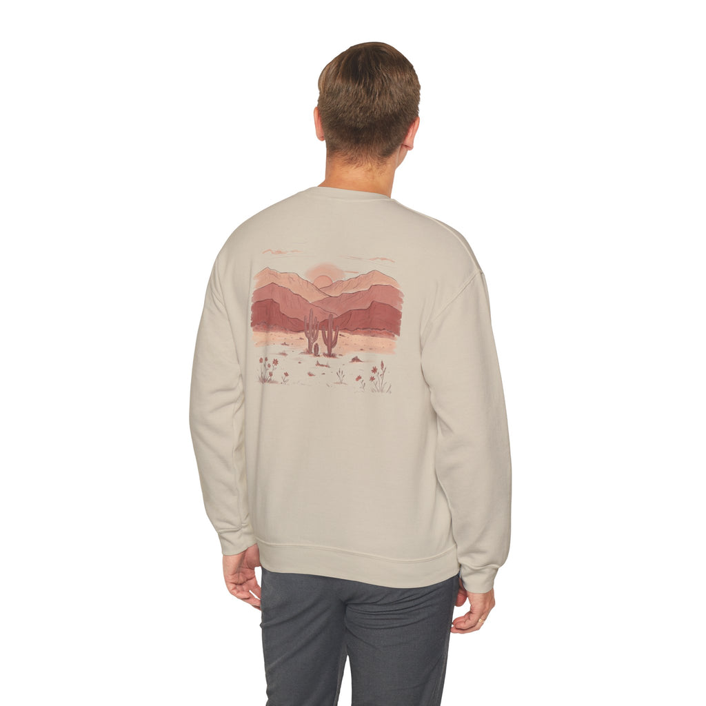 Desert Sunset Crewneck Sweatshirt