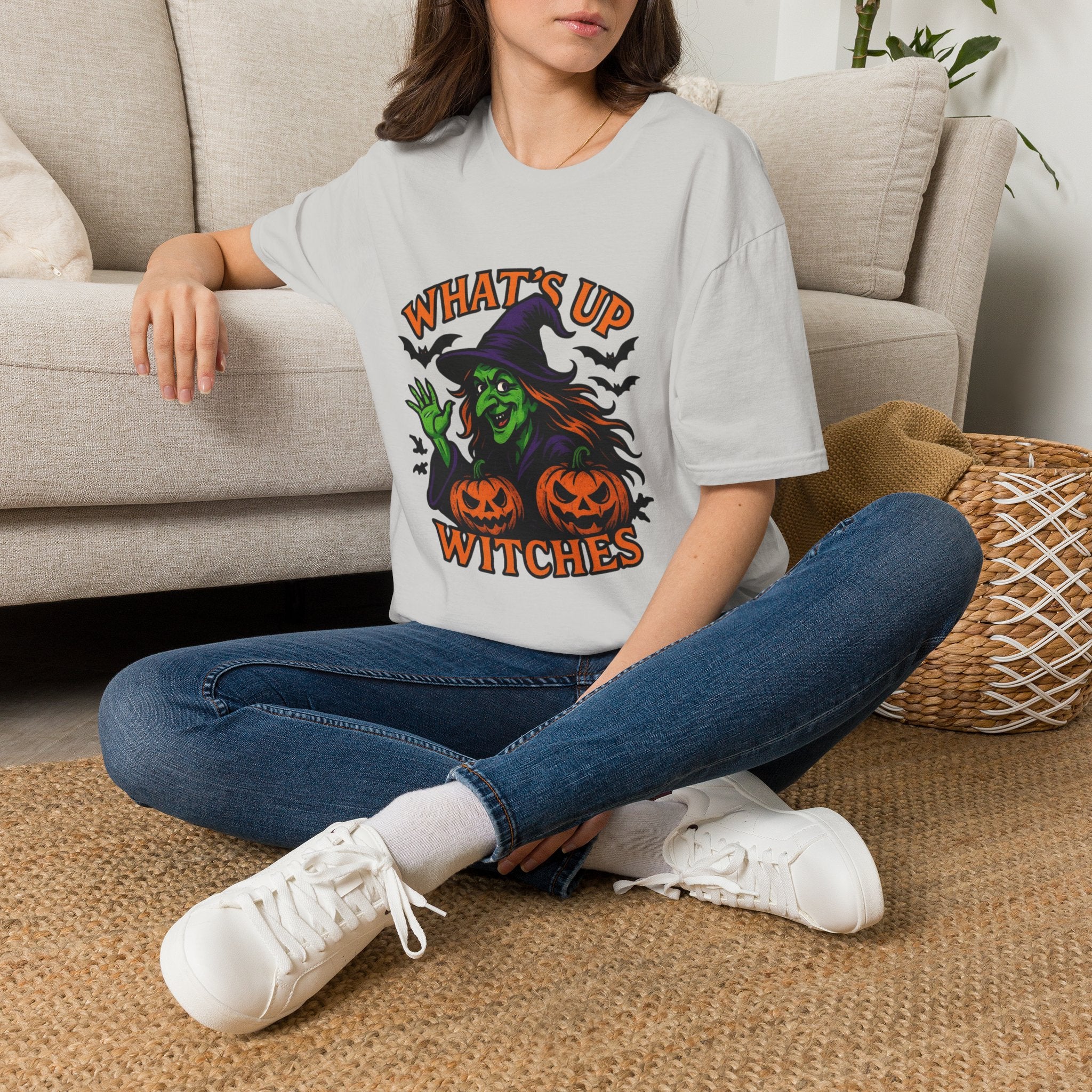 What's Up Witches T-Shirt — Funny Halloween Witch Graphic Tee