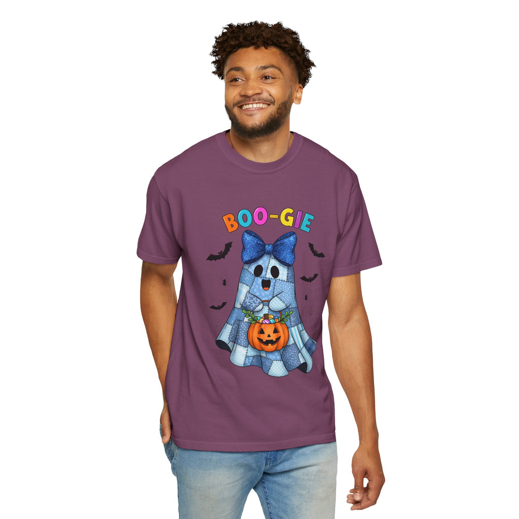 Boo-gie Ghost Halloween T-Shirt — Cute Trick-or-Treat Pumpkin Design