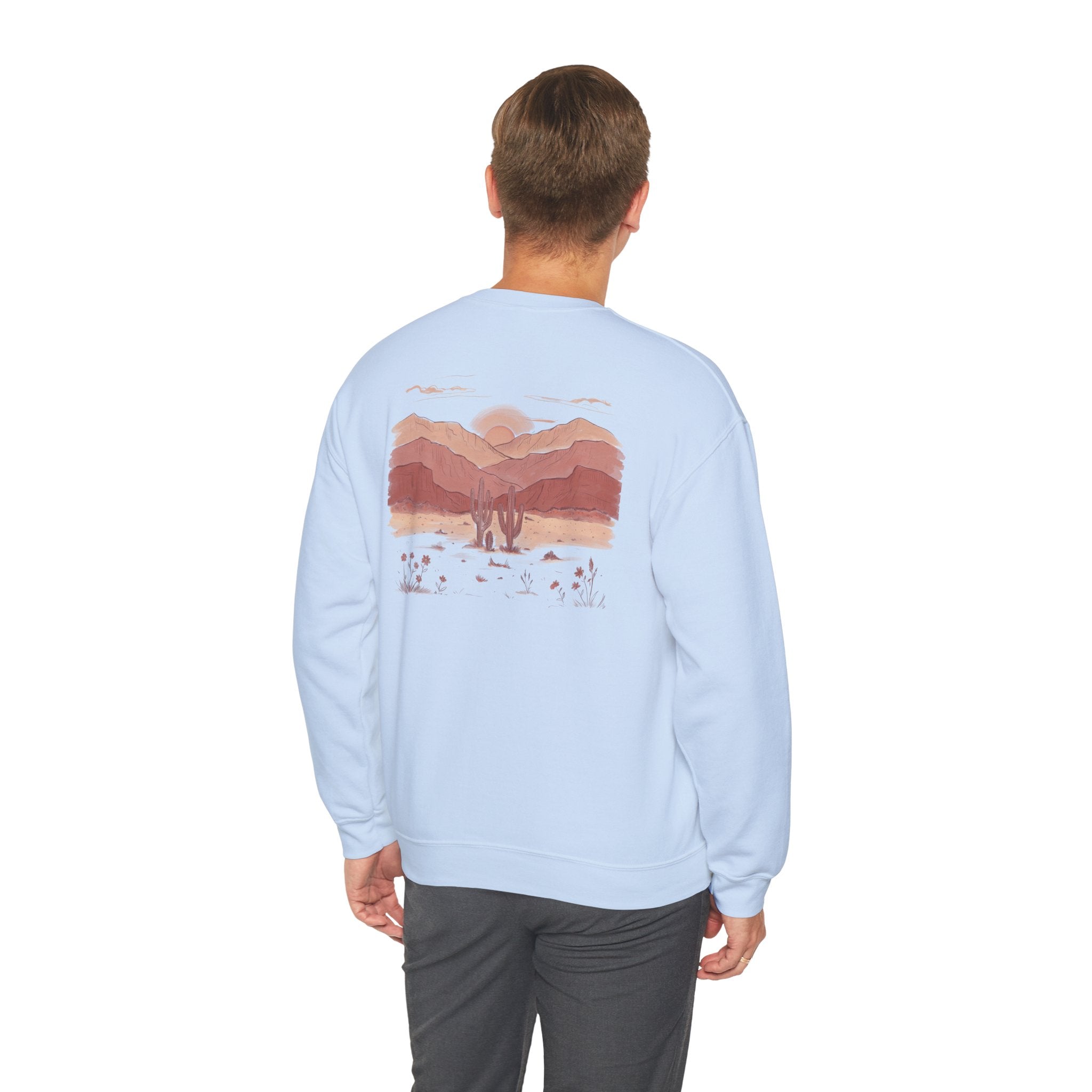 Desert Sunset Crewneck Sweatshirt