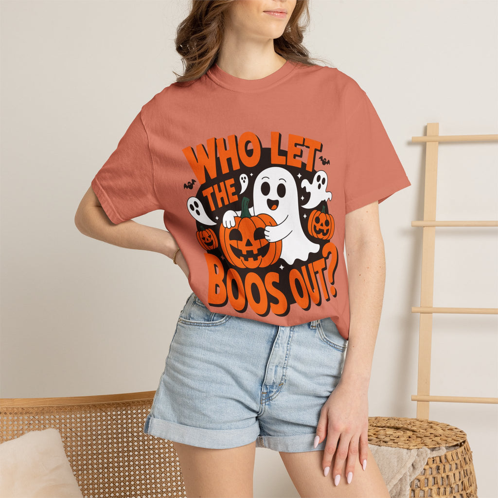 Halloween 'Who Let the Boos Out?' T-Shirt