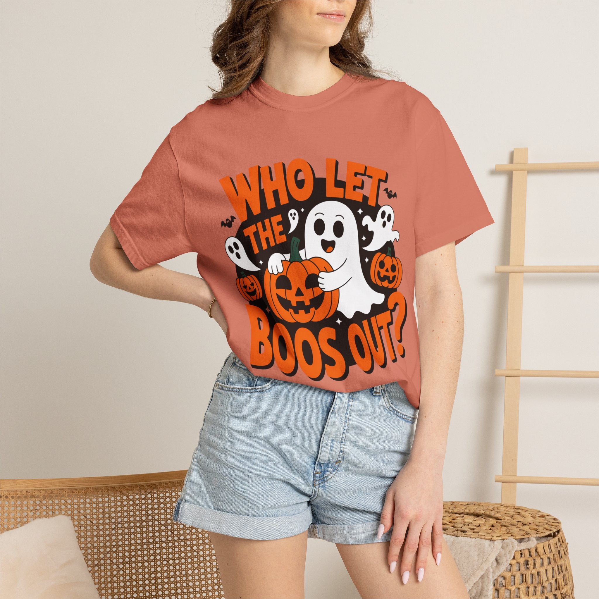 Halloween 'Who Let the Boos Out?' T-Shirt