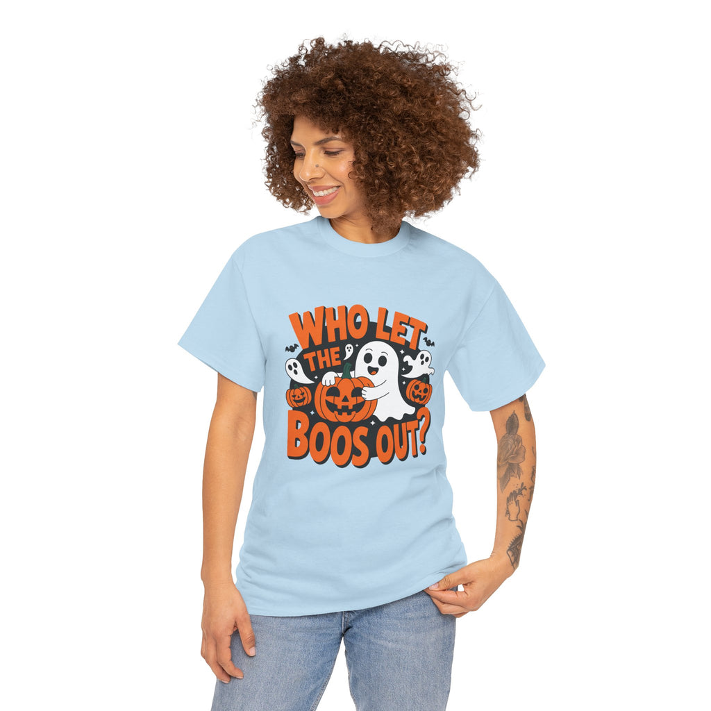 Halloween 'Who Let the Boos Out?' T-Shirt
