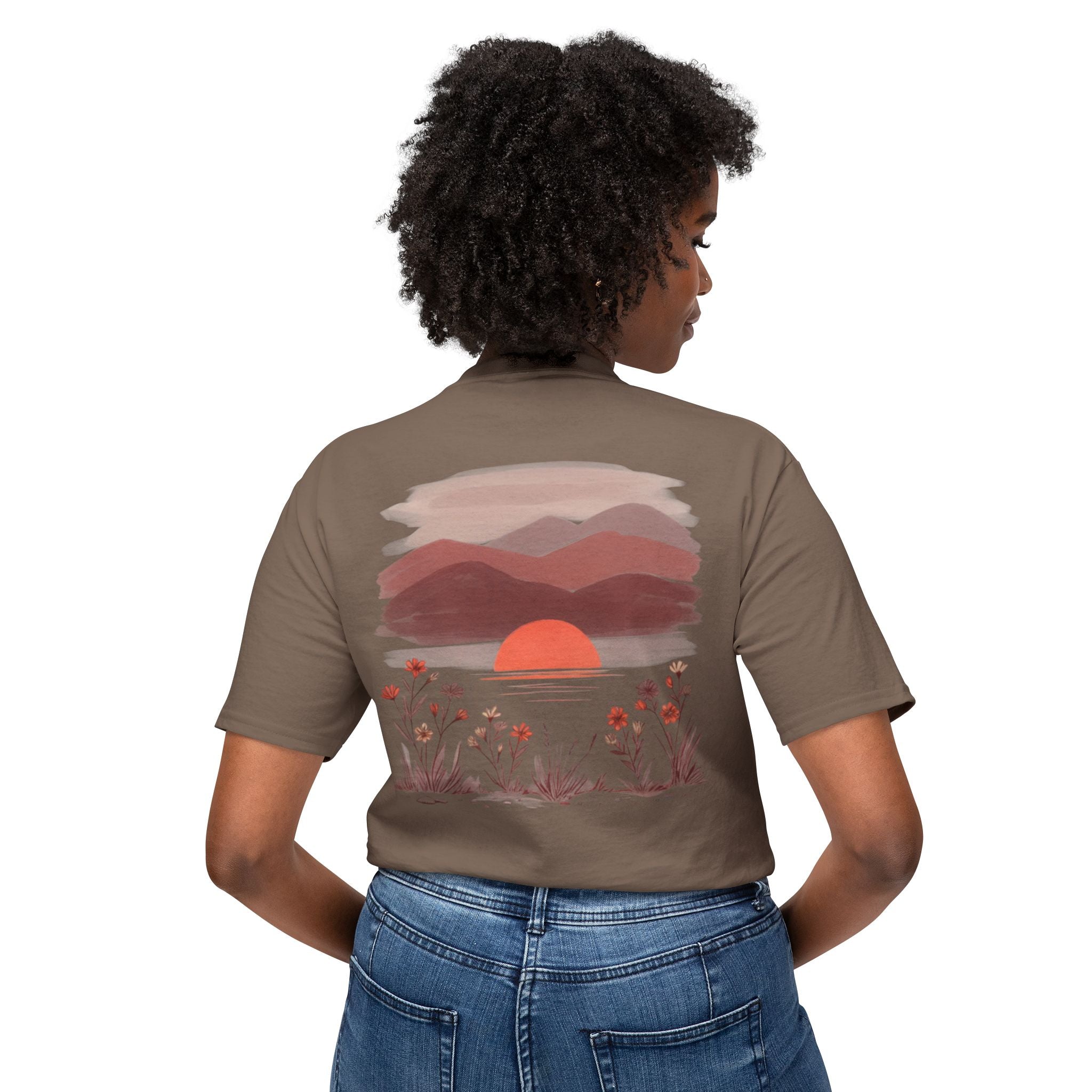 Desert Sunset Cactus T-Shirt